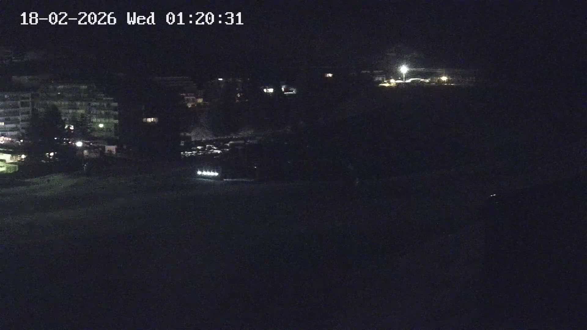 Gourette Ski Slopes & Hotels Area Live Cam - Eaux-Bonnes,  Pyrenees-Atlantiques, Nouvelle-Aquitaine, France