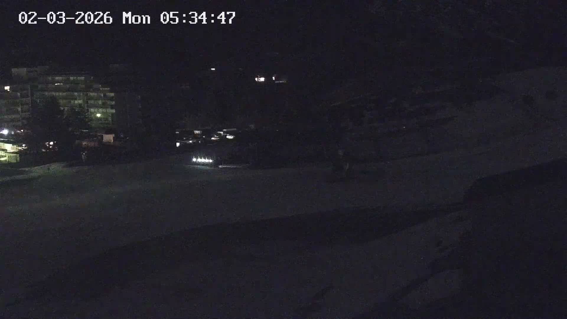 Gourette Ski Slopes & Hotels Area Live Cam - Eaux-Bonnes,  Pyrenees-Atlantiques, Nouvelle-Aquitaine, France