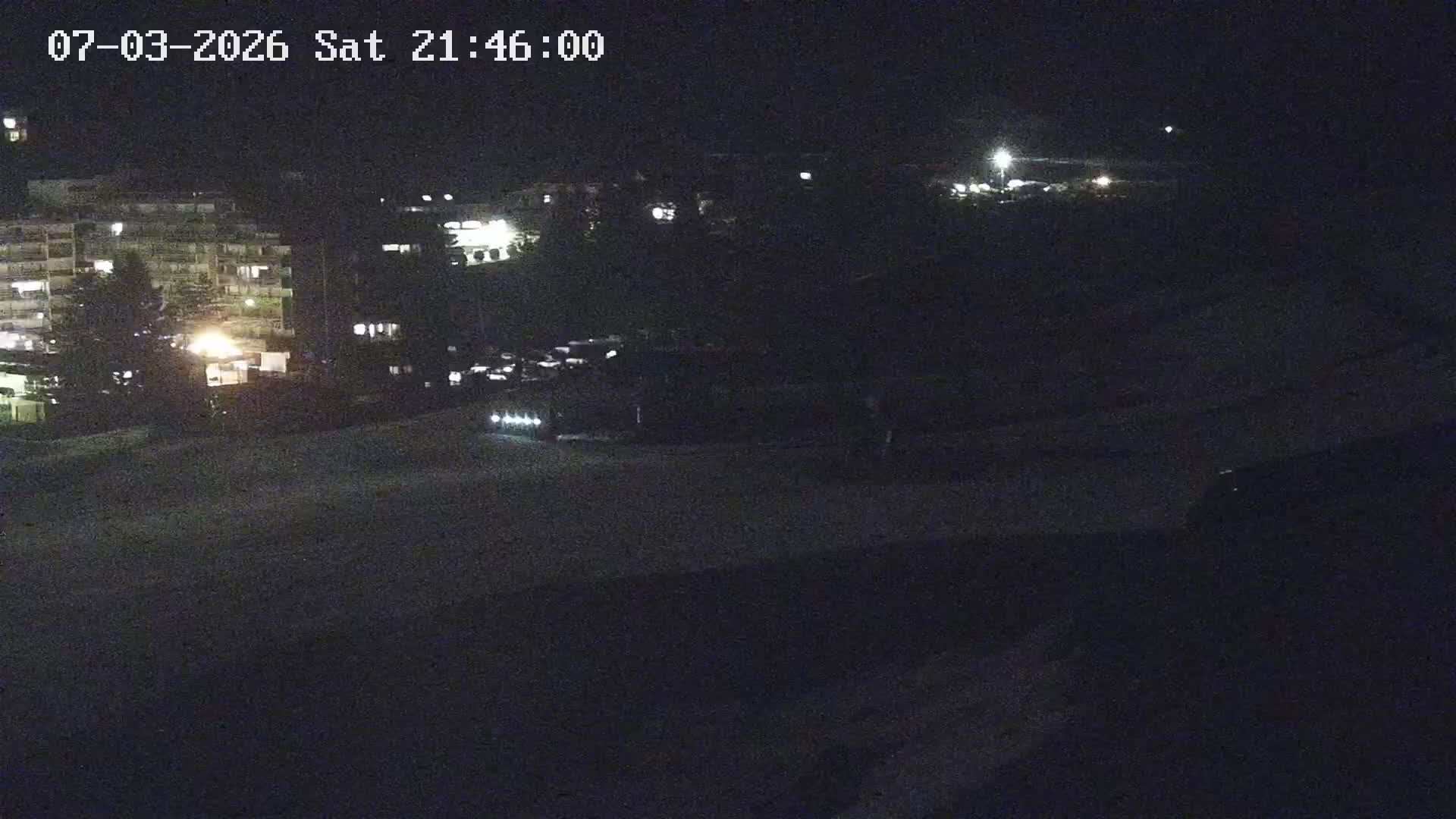 Gourette Ski Slopes & Hotels Area Live Cam - Eaux-Bonnes,  Pyrenees-Atlantiques, Nouvelle-Aquitaine, France