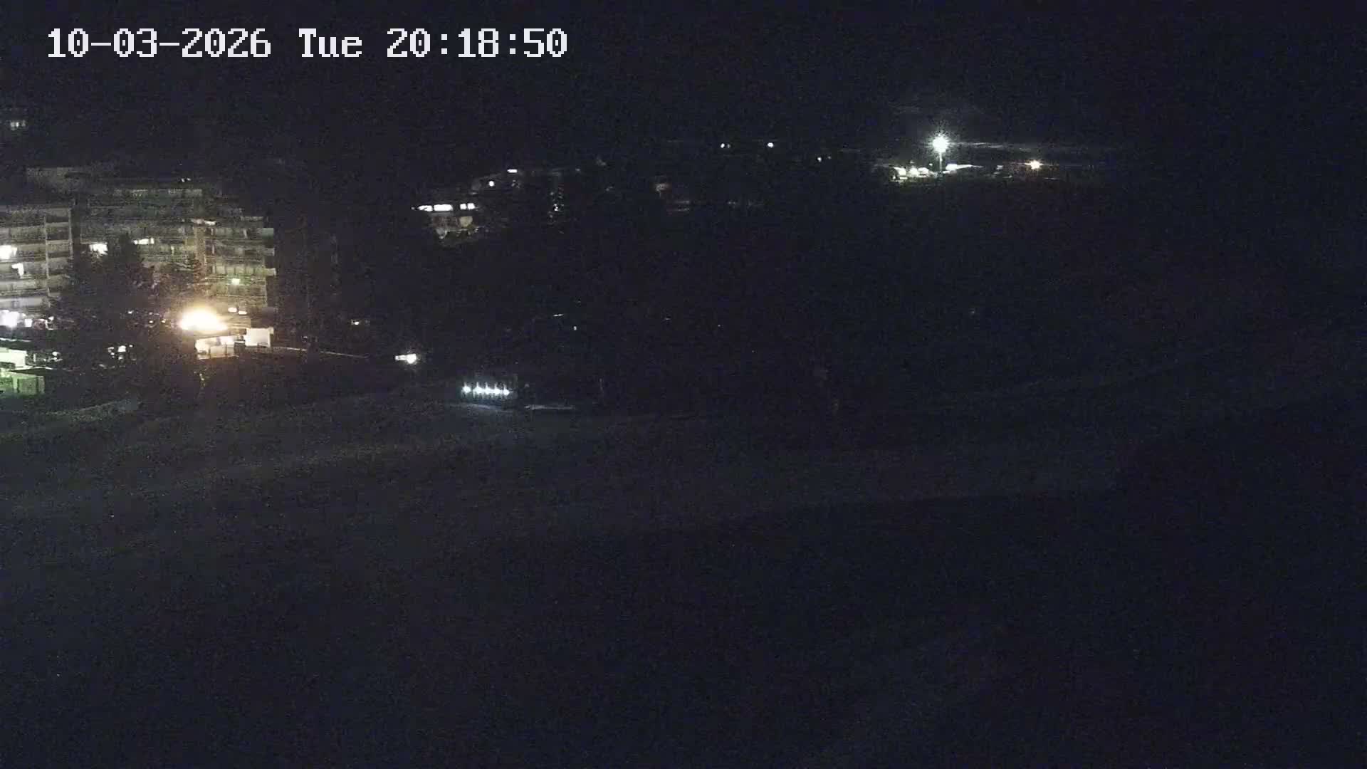 Gourette Ski Slopes & Hotels Area Live Cam - Eaux-Bonnes,  Pyrenees-Atlantiques, Nouvelle-Aquitaine, France