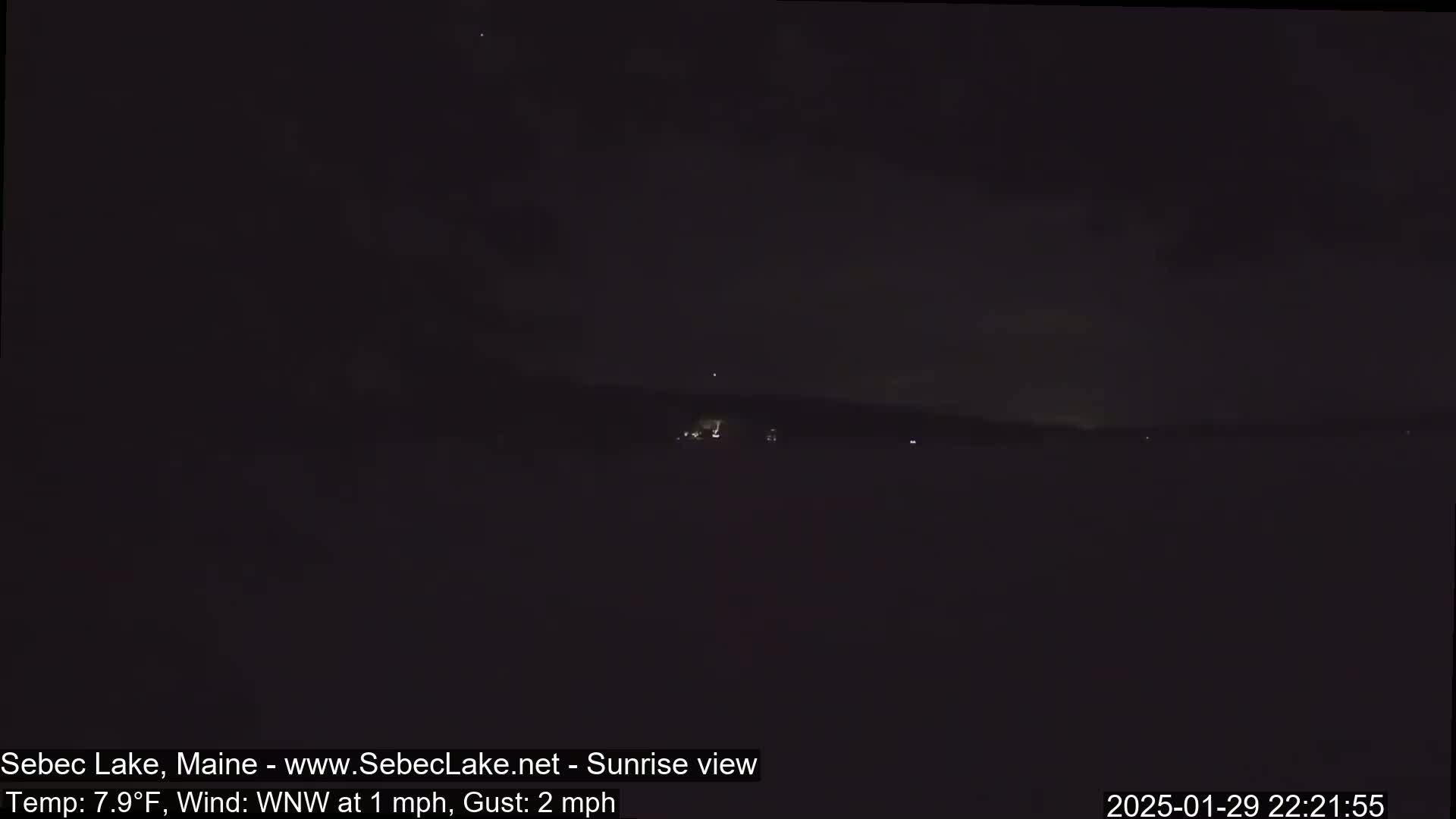 Sebec Lake Live Cam  - Dover&Foxcroft , Maine , USA
