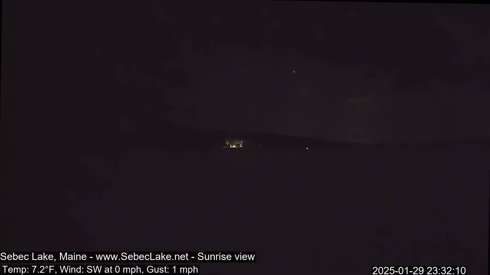 Sebec Lake Live Cam  - Dover&Foxcroft , Maine , USA