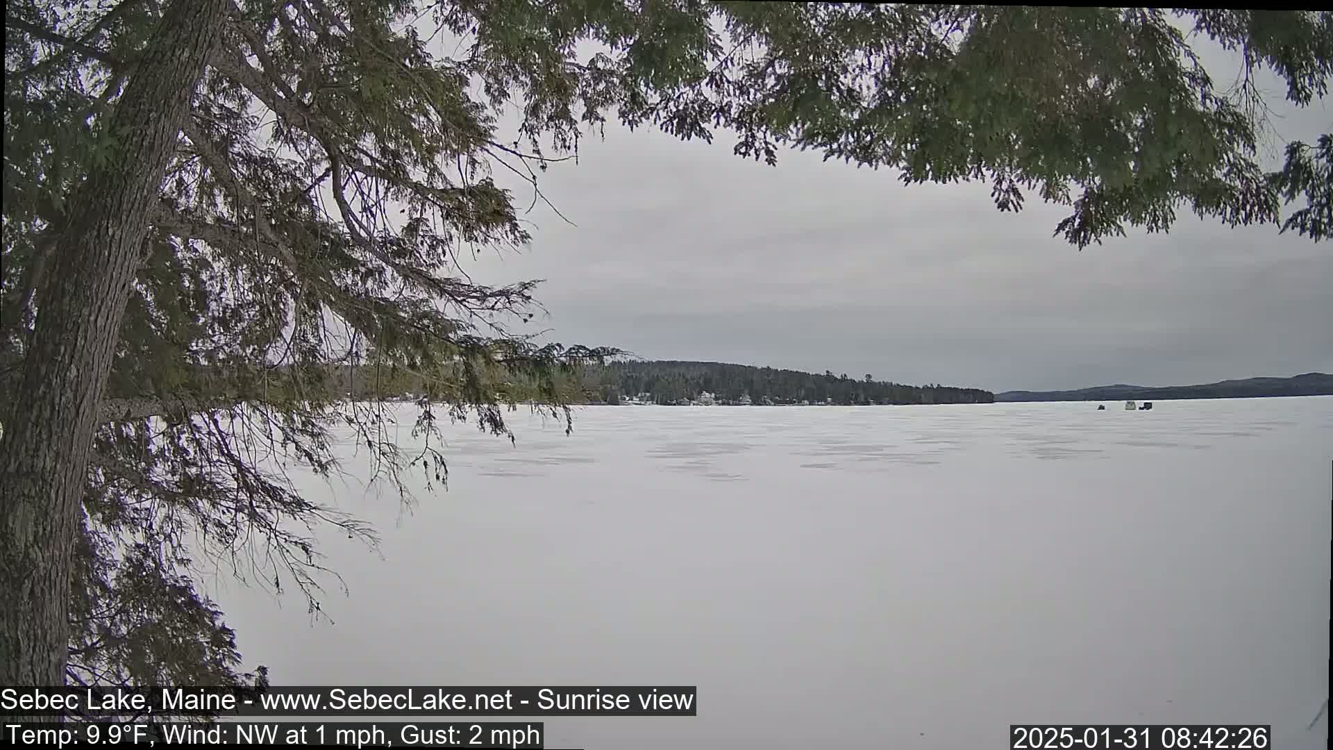 Sebec Lake Live Cam  - Dover&Foxcroft , Maine , USA