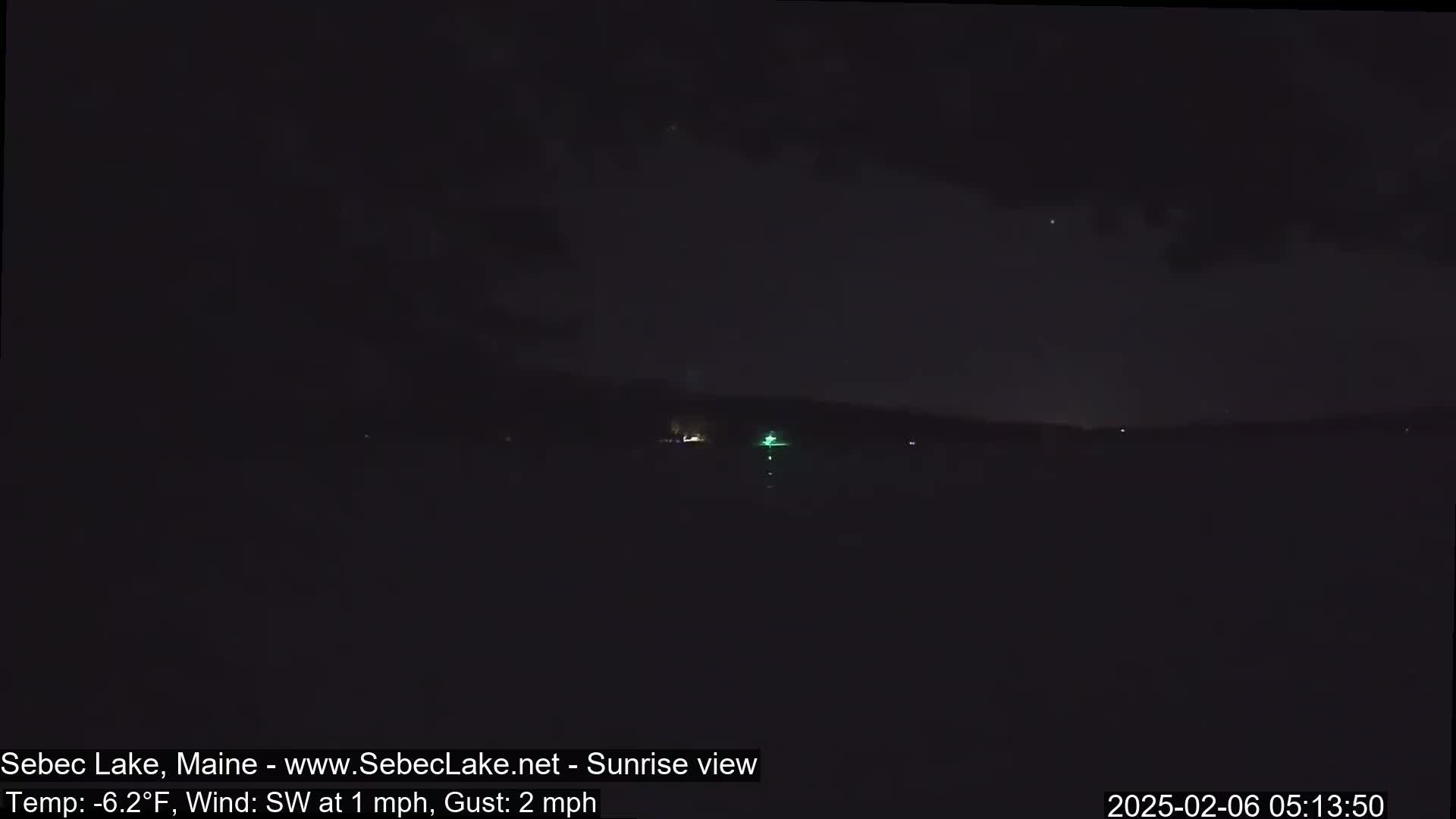 Sebec Lake Live Cam  - Dover&Foxcroft , Maine , USA