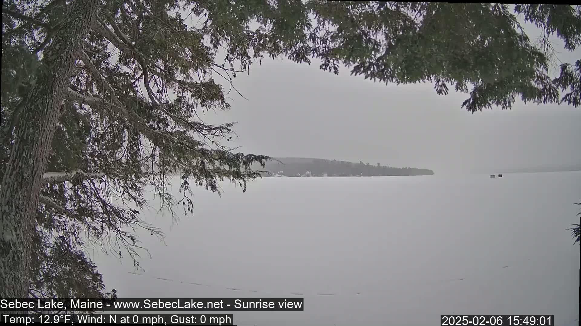 Sebec Lake Live Cam  - Dover&Foxcroft , Maine , USA