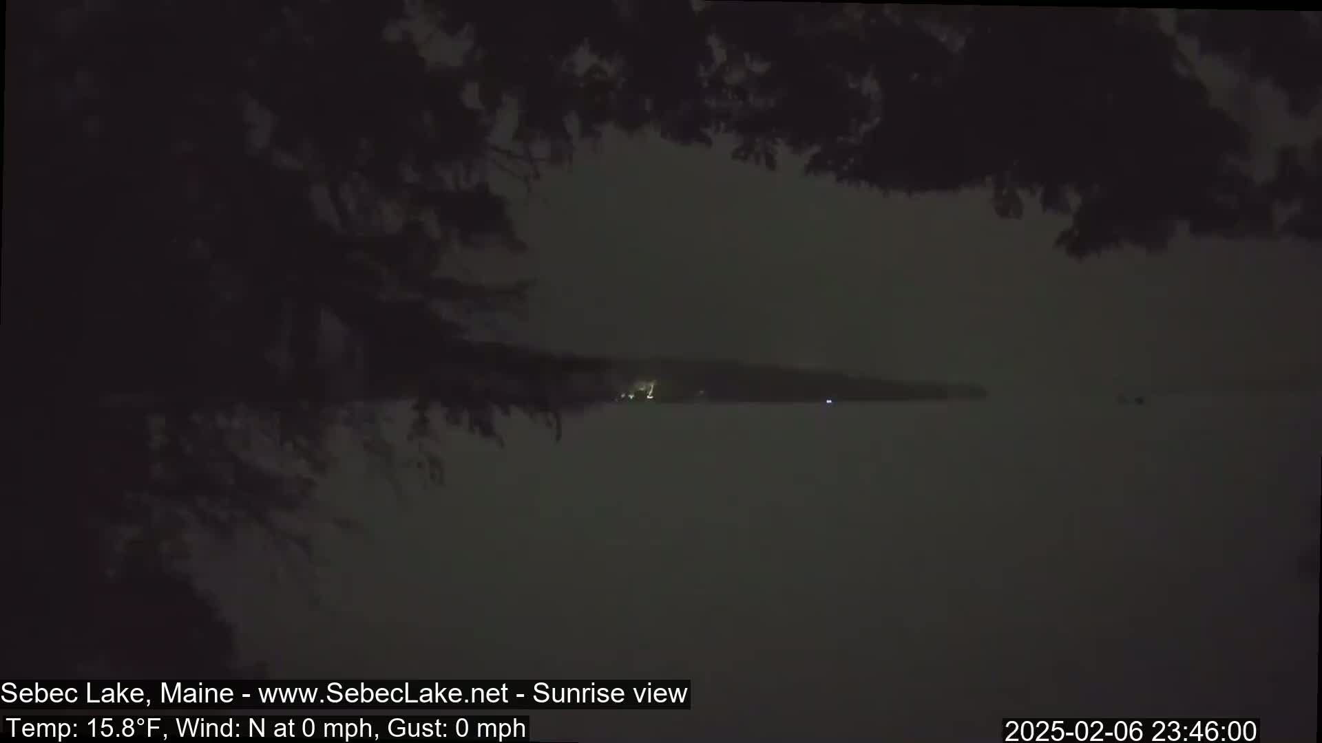 Sebec Lake Live Cam  - Dover&Foxcroft , Maine , USA