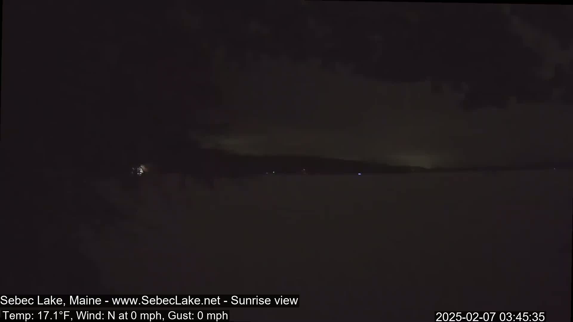 Sebec Lake Live Cam  - Dover&Foxcroft , Maine , USA