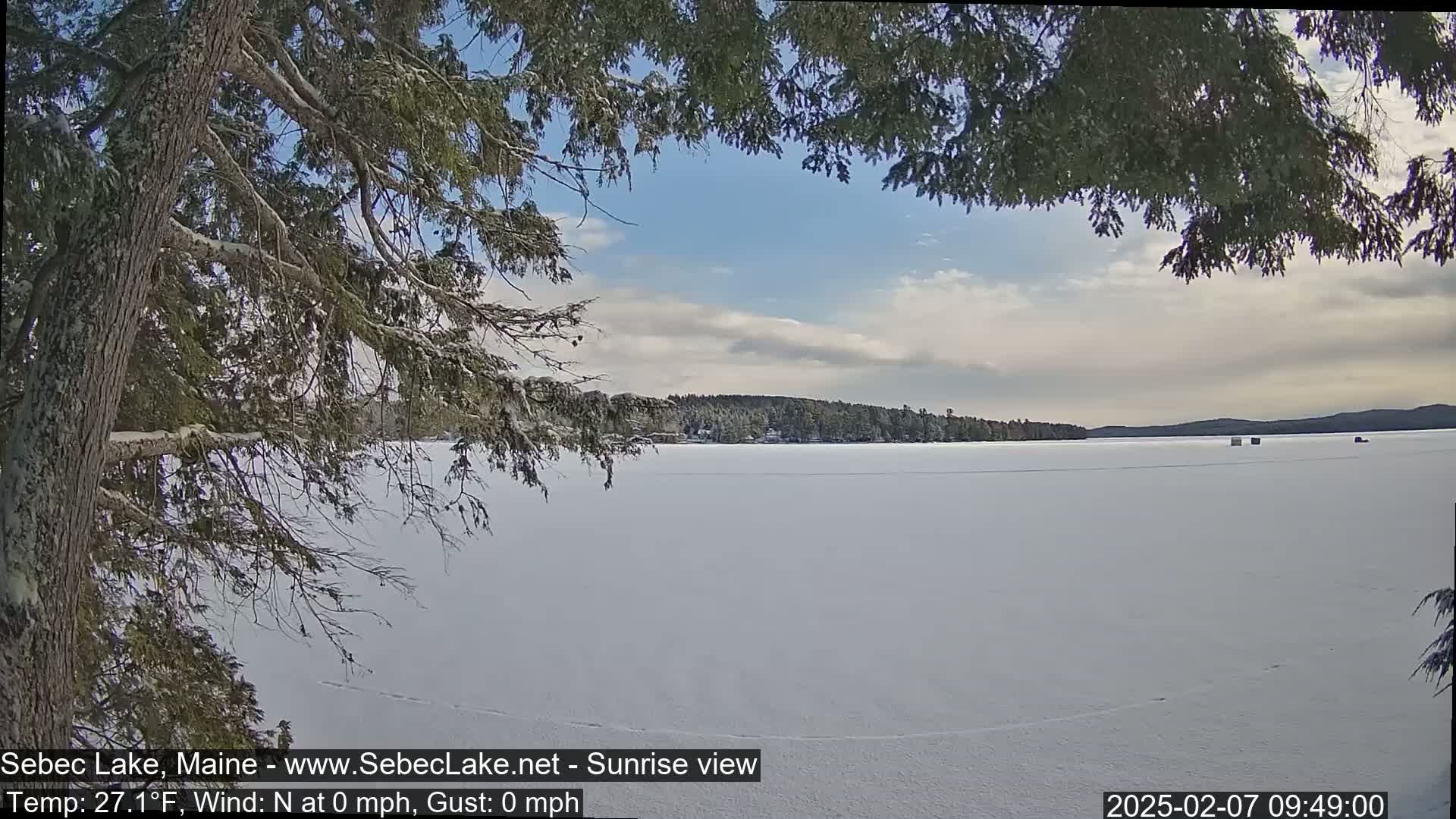 Sebec Lake Live Cam  - Dover&Foxcroft , Maine , USA