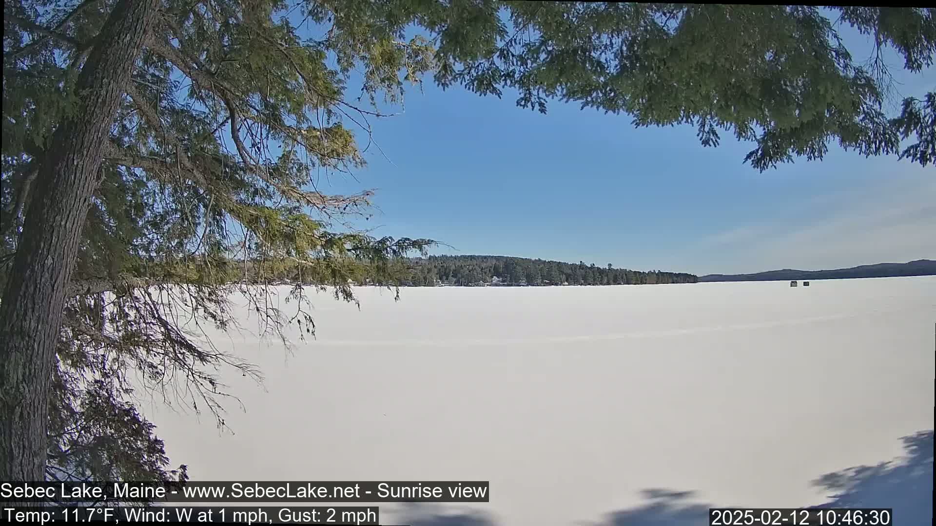 Sebec Lake Live Cam  - Dover&Foxcroft , Maine , USA