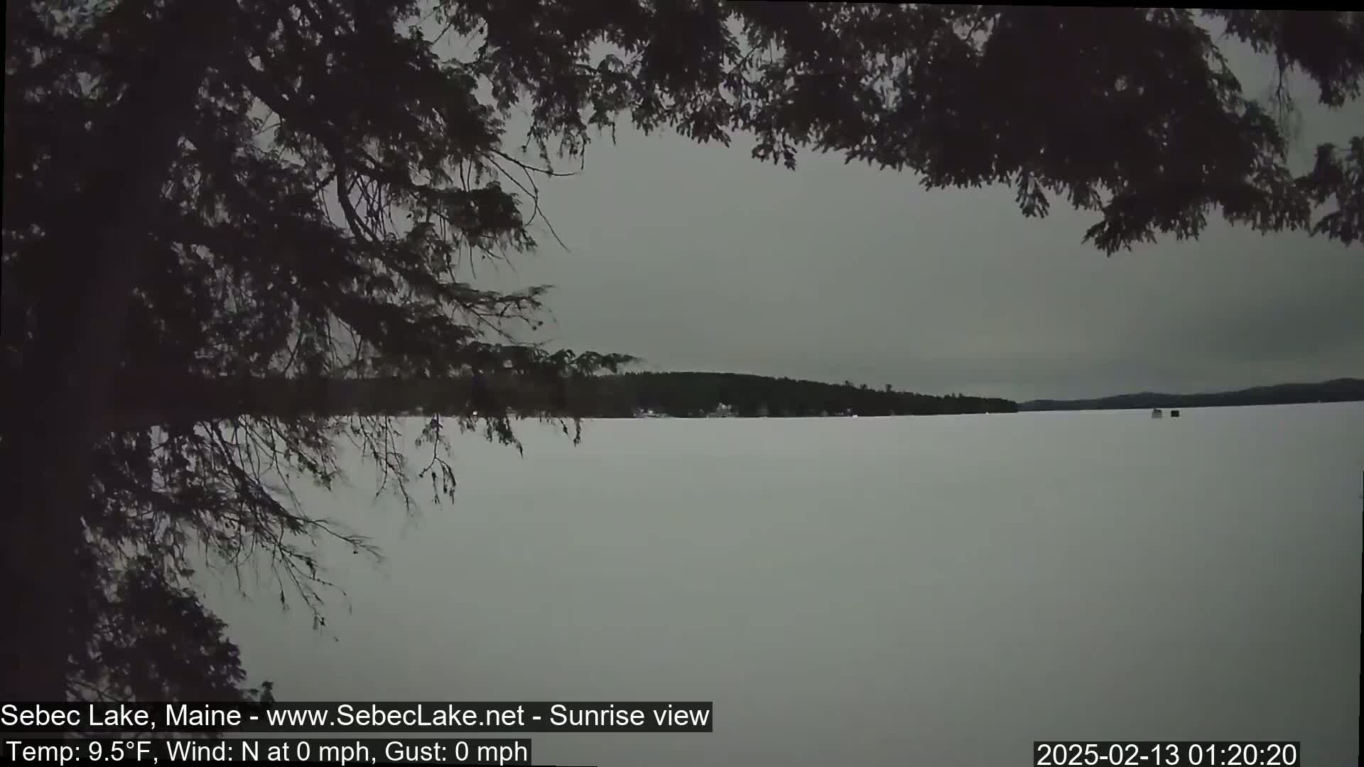 Sebec Lake Live Cam  - Dover&Foxcroft , Maine , USA