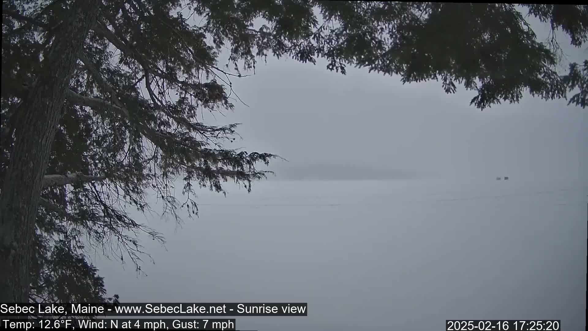 Sebec Lake Live Cam  - Dover&Foxcroft , Maine , USA
