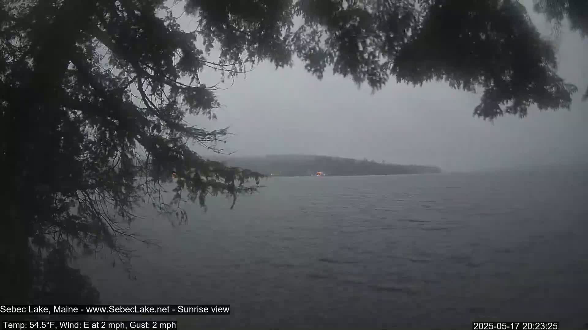 Sebec Lake Live Cam  - Dover&Foxcroft , Maine , USA