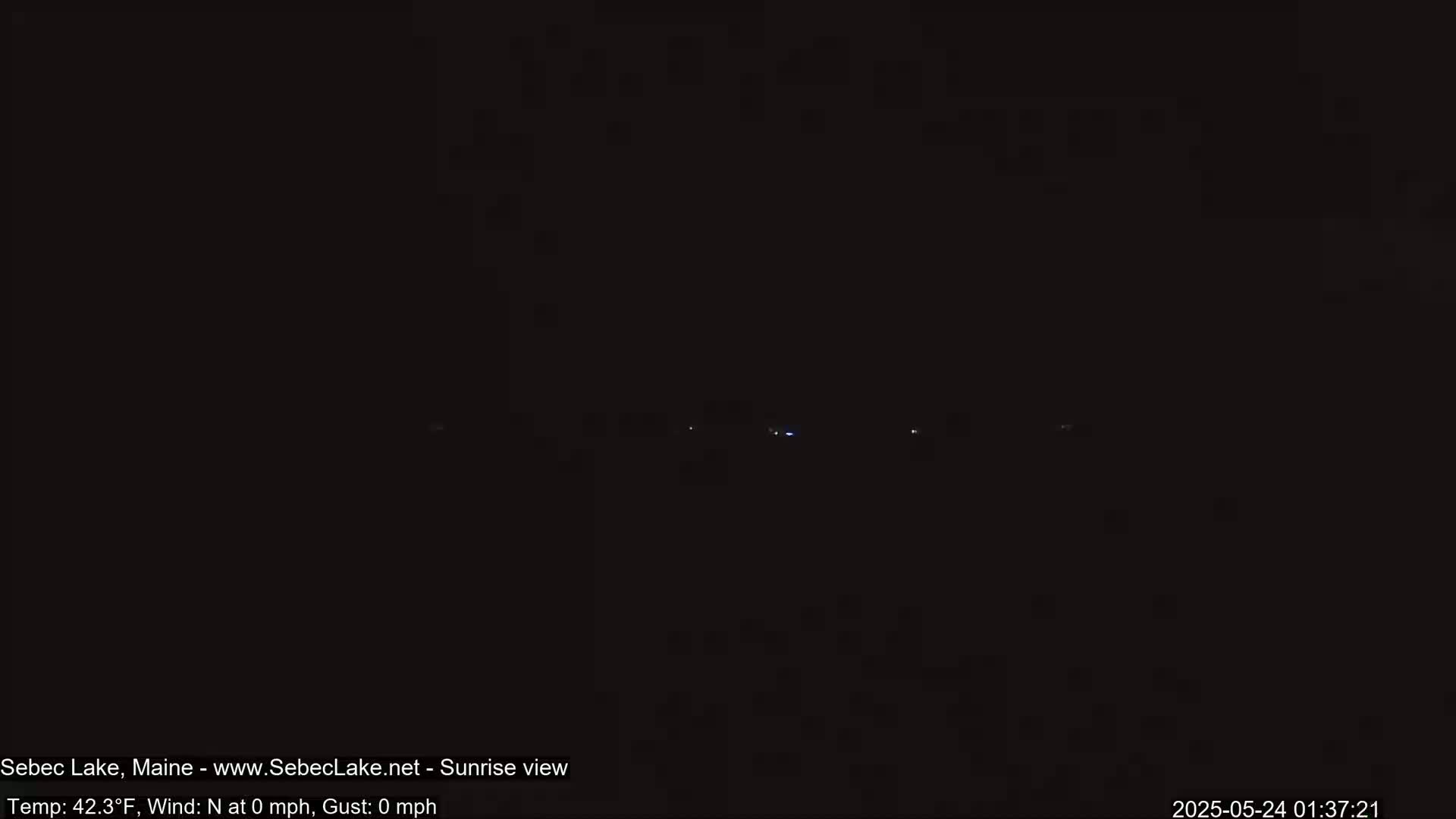 Sebec Lake Live Cam  - Dover&Foxcroft , Maine , USA