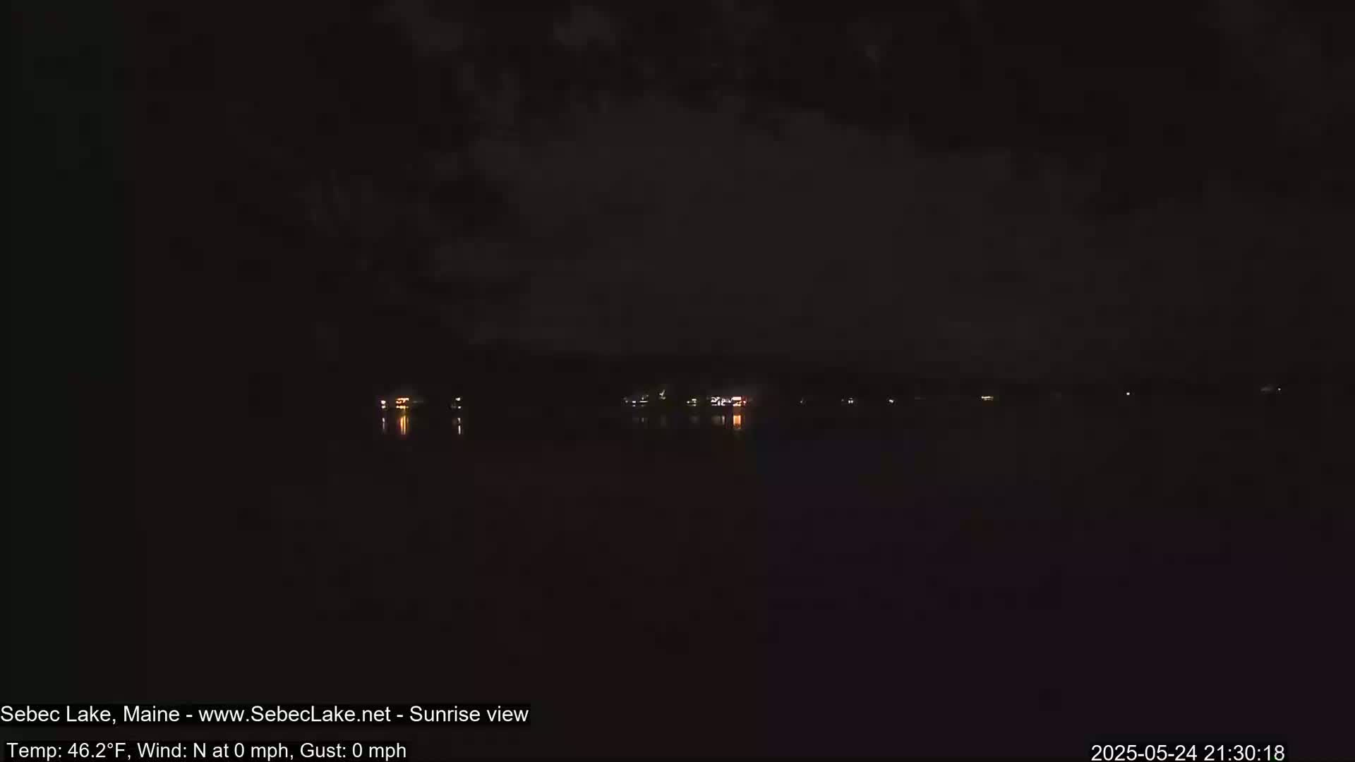 Sebec Lake Live Cam  - Dover&Foxcroft , Maine , USA