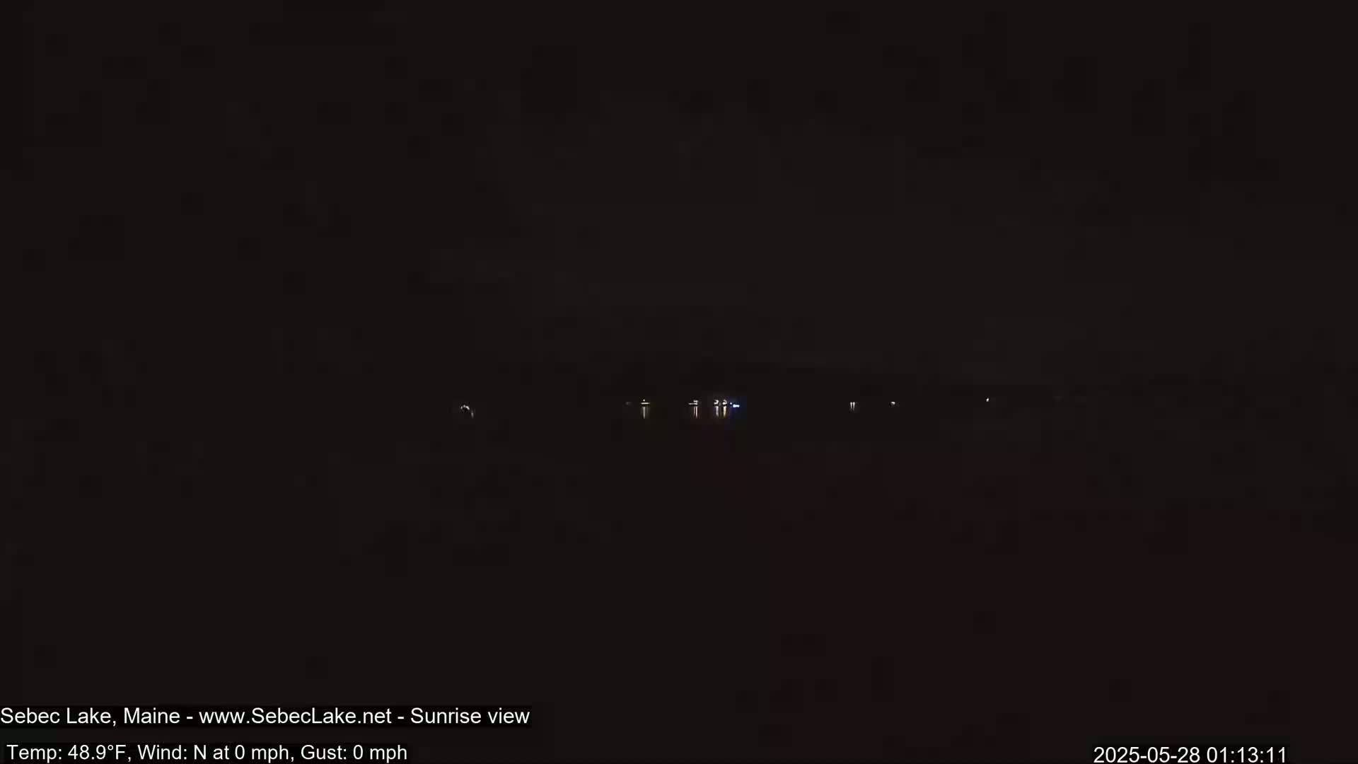 Sebec Lake Live Cam  - Dover&Foxcroft , Maine , USA