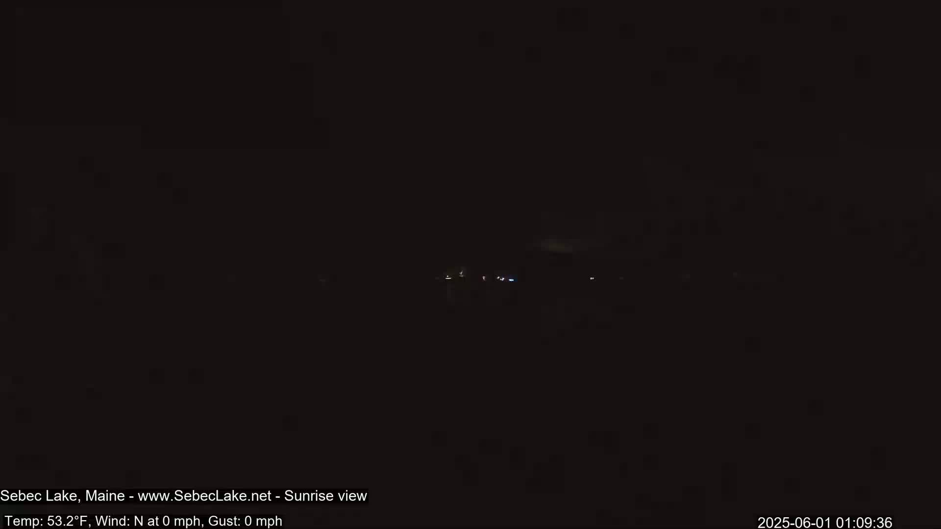 Sebec Lake Live Cam  - Dover&Foxcroft , Maine , USA