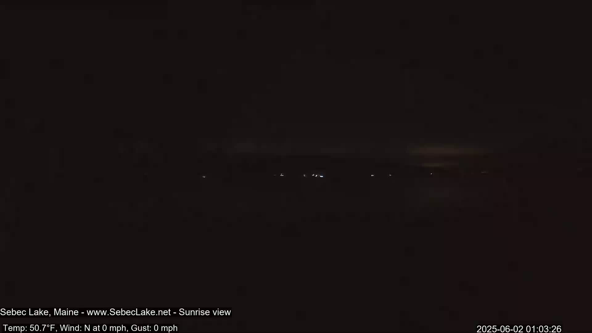 Sebec Lake Live Cam  - Dover&Foxcroft , Maine , USA