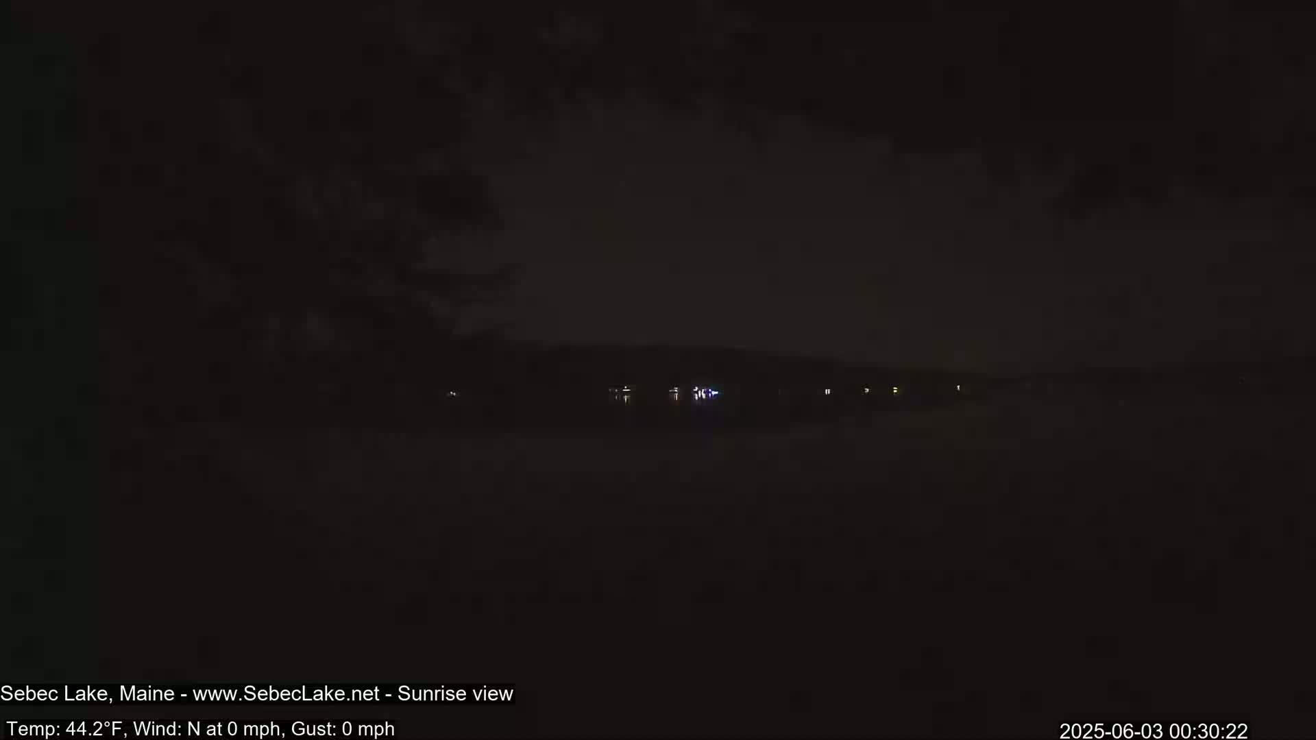 Sebec Lake Live Cam  - Dover&Foxcroft , Maine , USA