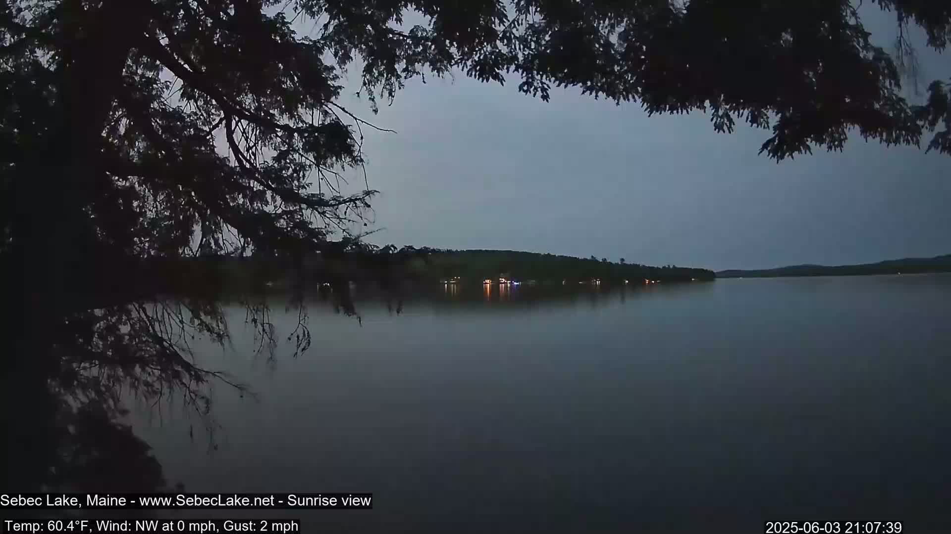 Sebec Lake Live Cam  - Dover&Foxcroft , Maine , USA