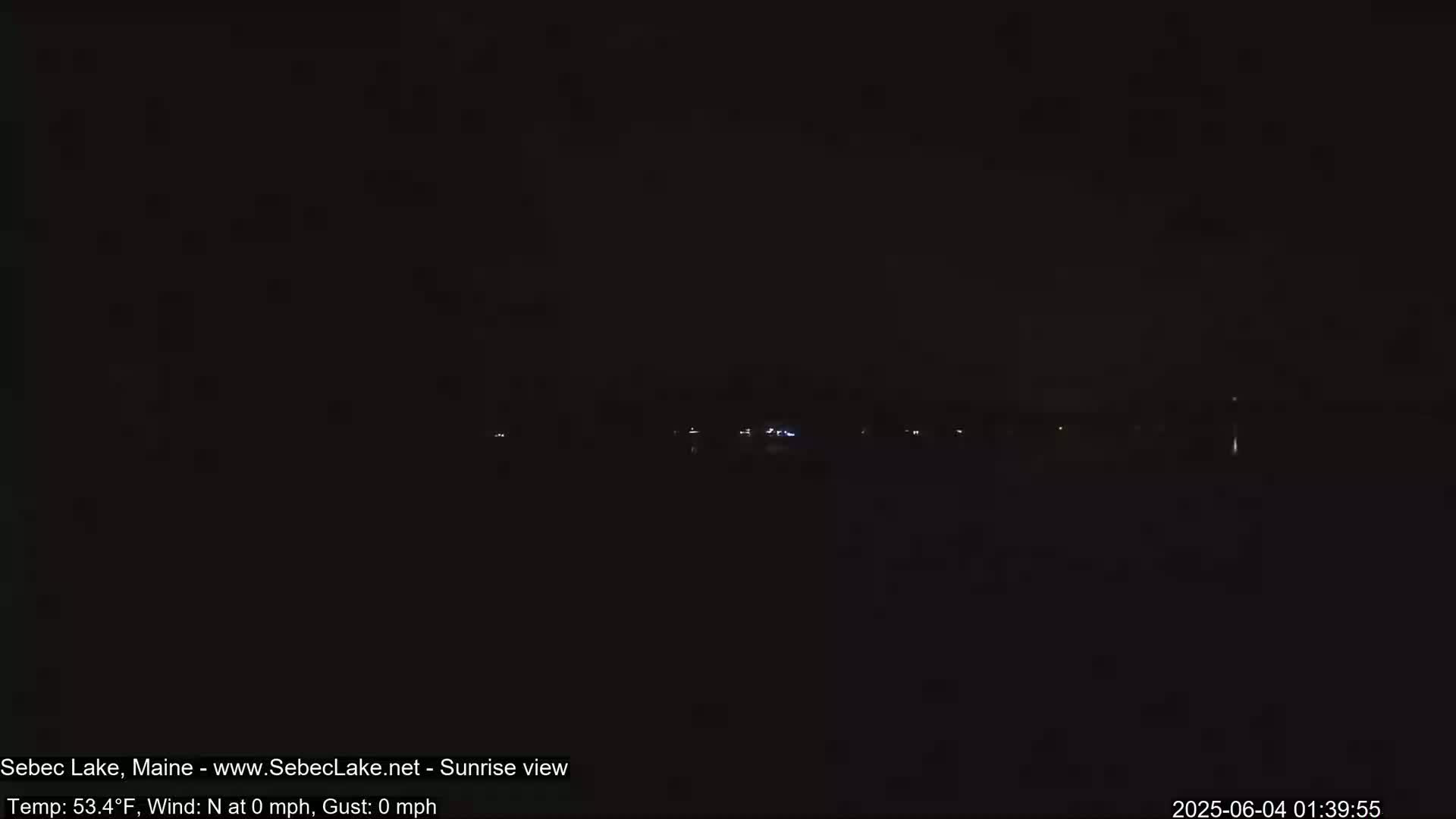 Sebec Lake Live Cam  - Dover&Foxcroft , Maine , USA
