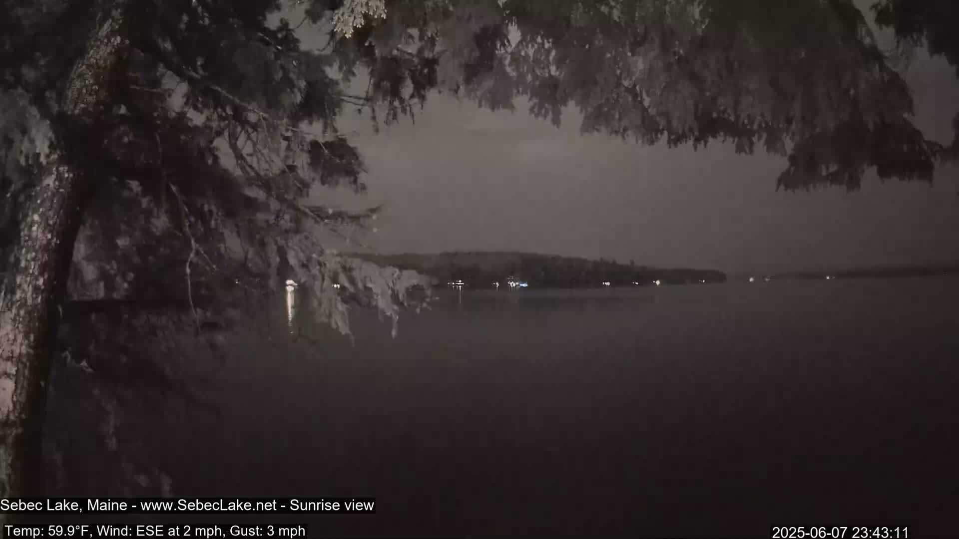 Sebec Lake Live Cam  - Dover&Foxcroft , Maine , USA