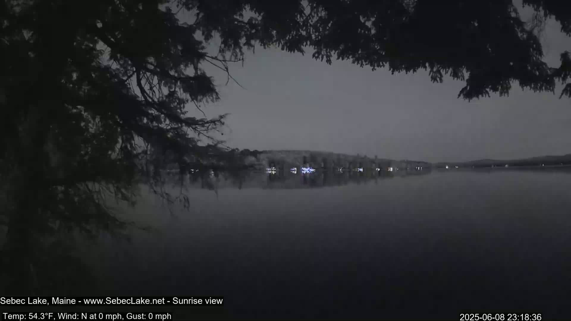 Sebec Lake Live Cam  - Dover&Foxcroft , Maine , USA