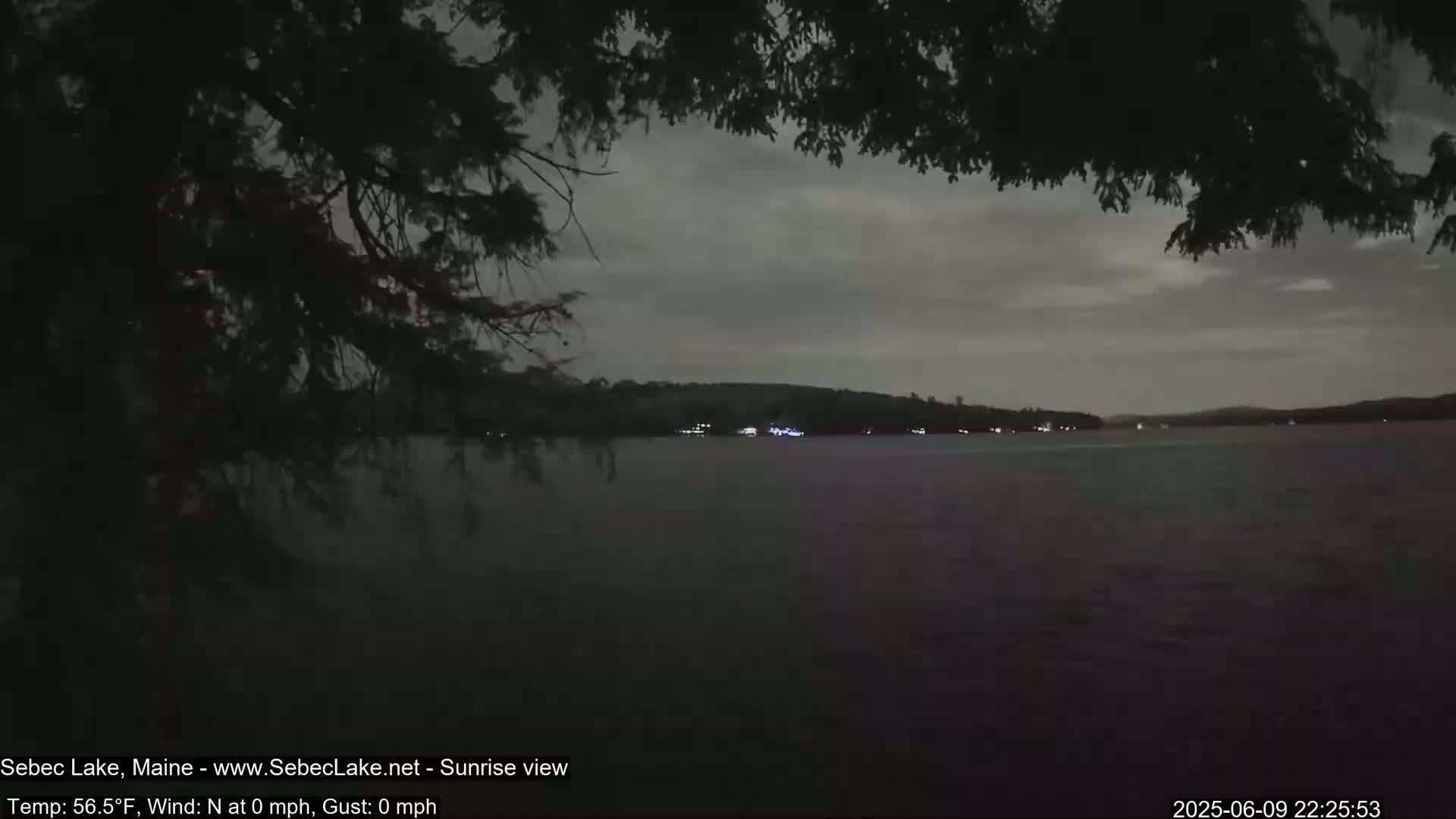 Sebec Lake Live Cam  - Dover&Foxcroft , Maine , USA