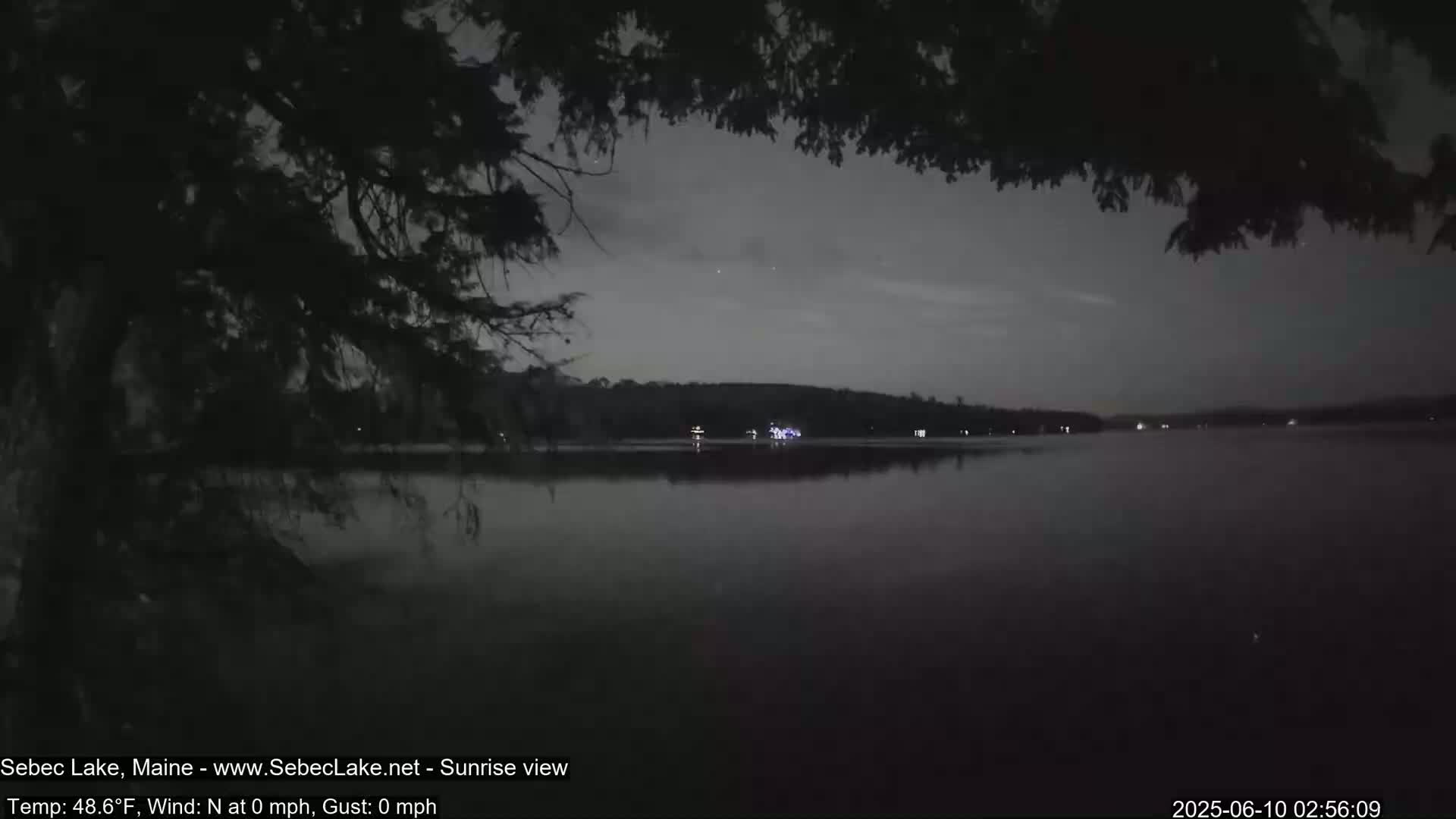 Sebec Lake Live Cam  - Dover&Foxcroft , Maine , USA