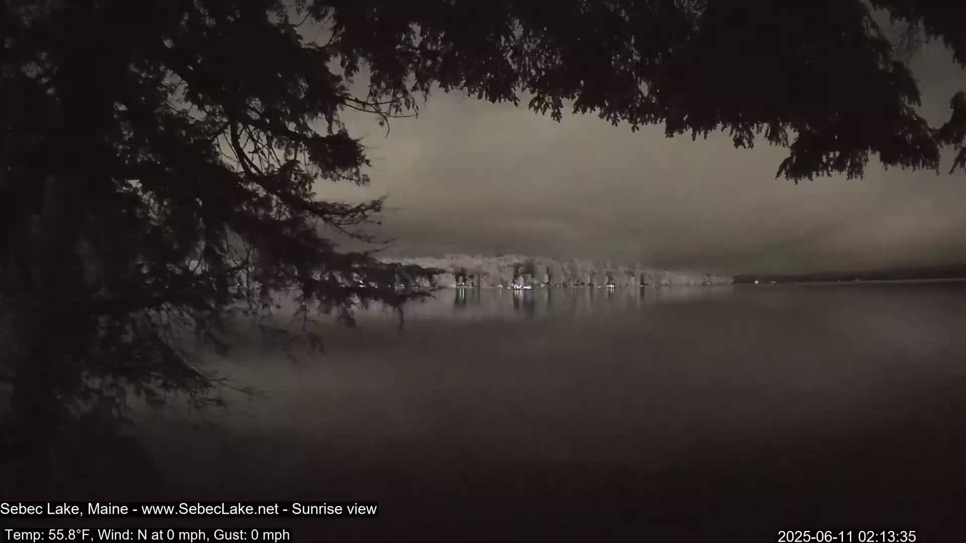 Sebec Lake Live Cam  - Dover&Foxcroft , Maine , USA