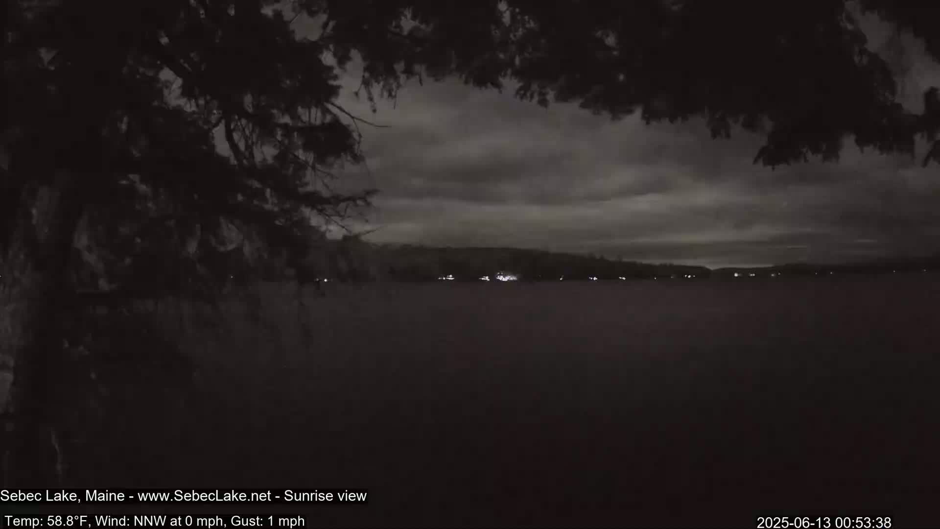 Sebec Lake Live Cam  - Dover&Foxcroft , Maine , USA