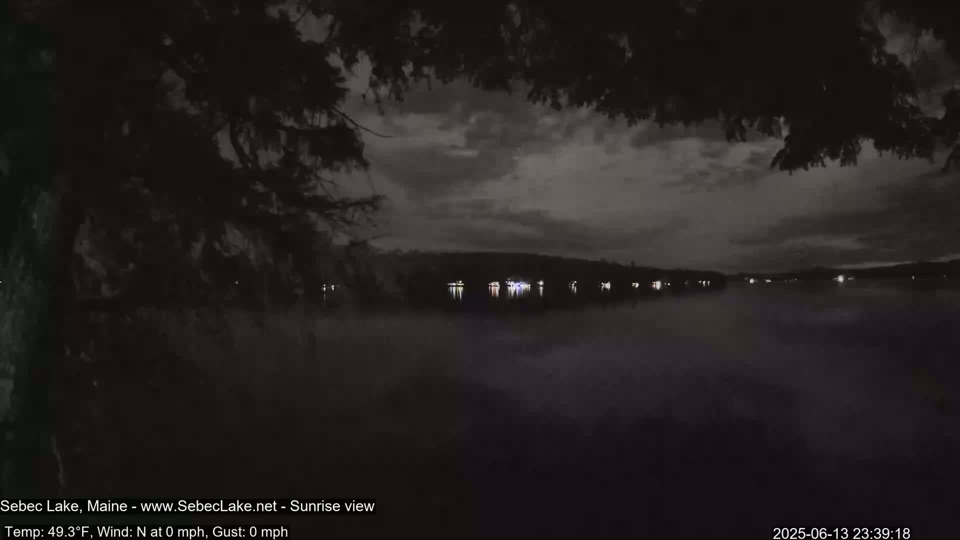 Sebec Lake Live Cam  - Dover&Foxcroft , Maine , USA