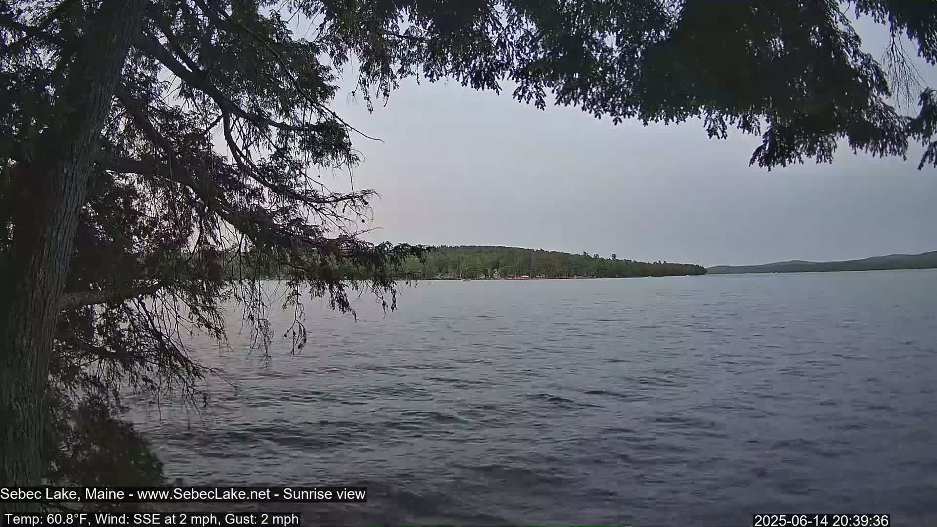 Sebec Lake Live Cam  - Dover&Foxcroft , Maine , USA