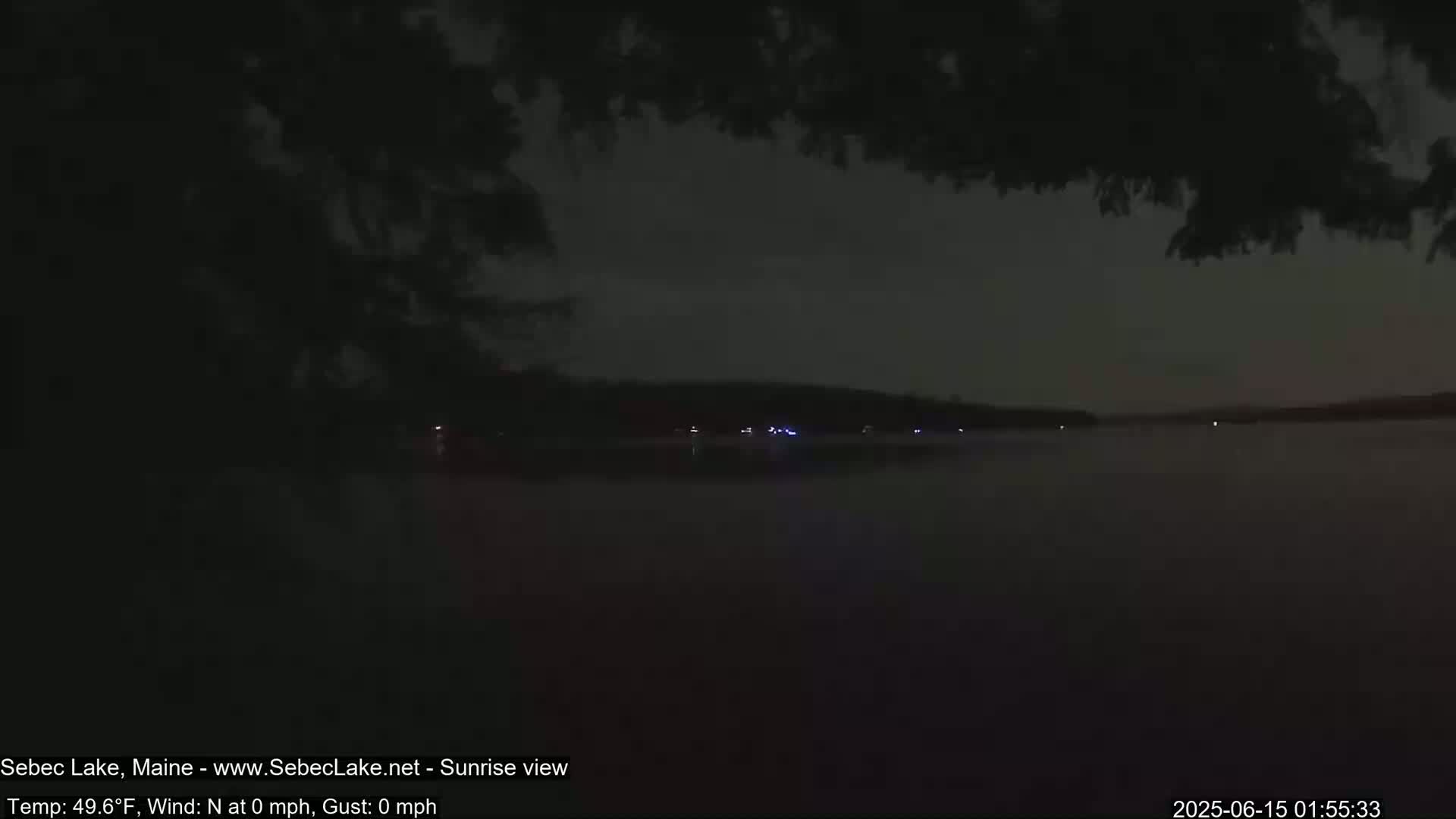 Sebec Lake Live Cam  - Dover&Foxcroft , Maine , USA