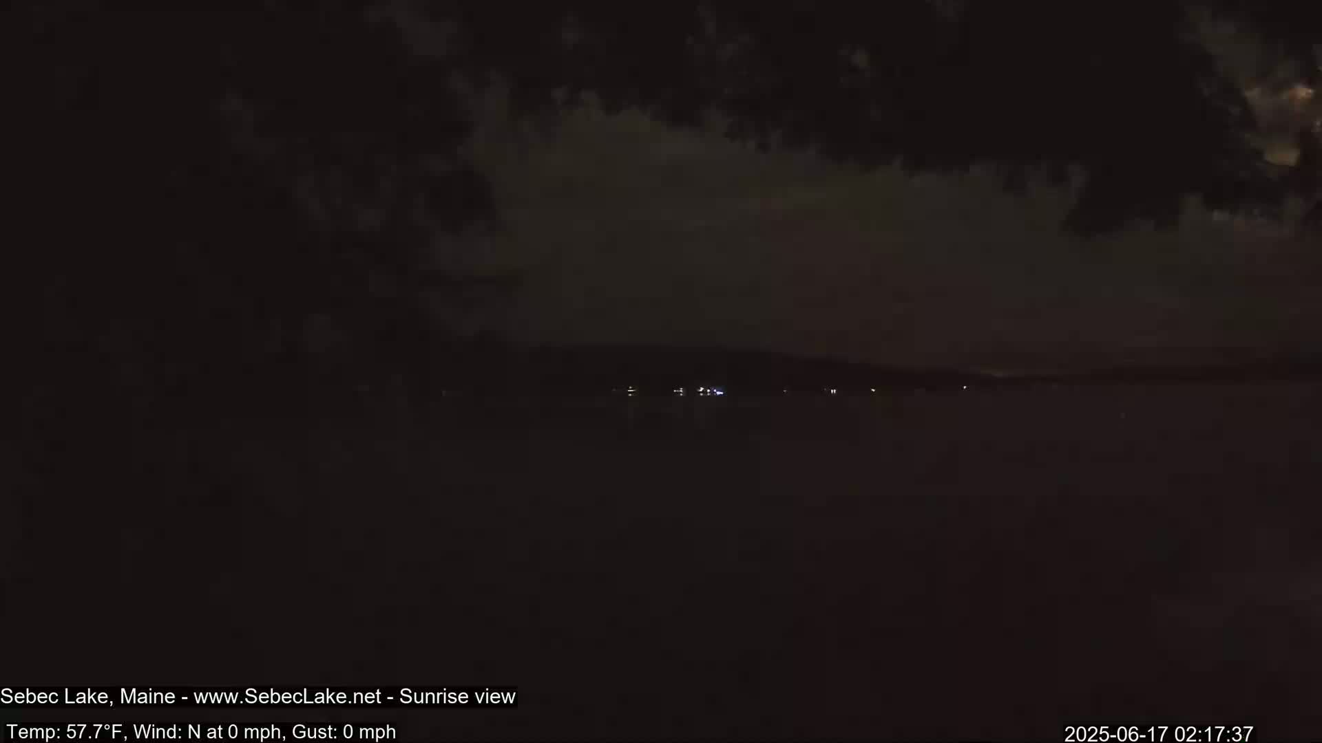Sebec Lake Live Cam  - Dover&Foxcroft , Maine , USA