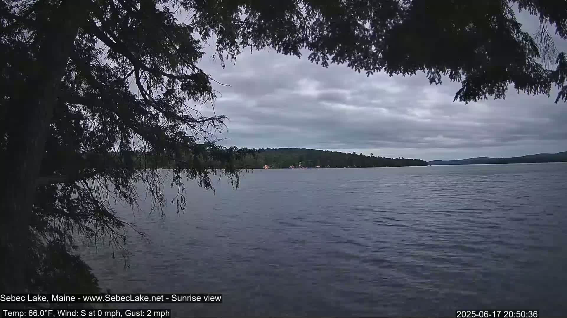 Sebec Lake Live Cam  - Dover&Foxcroft , Maine , USA