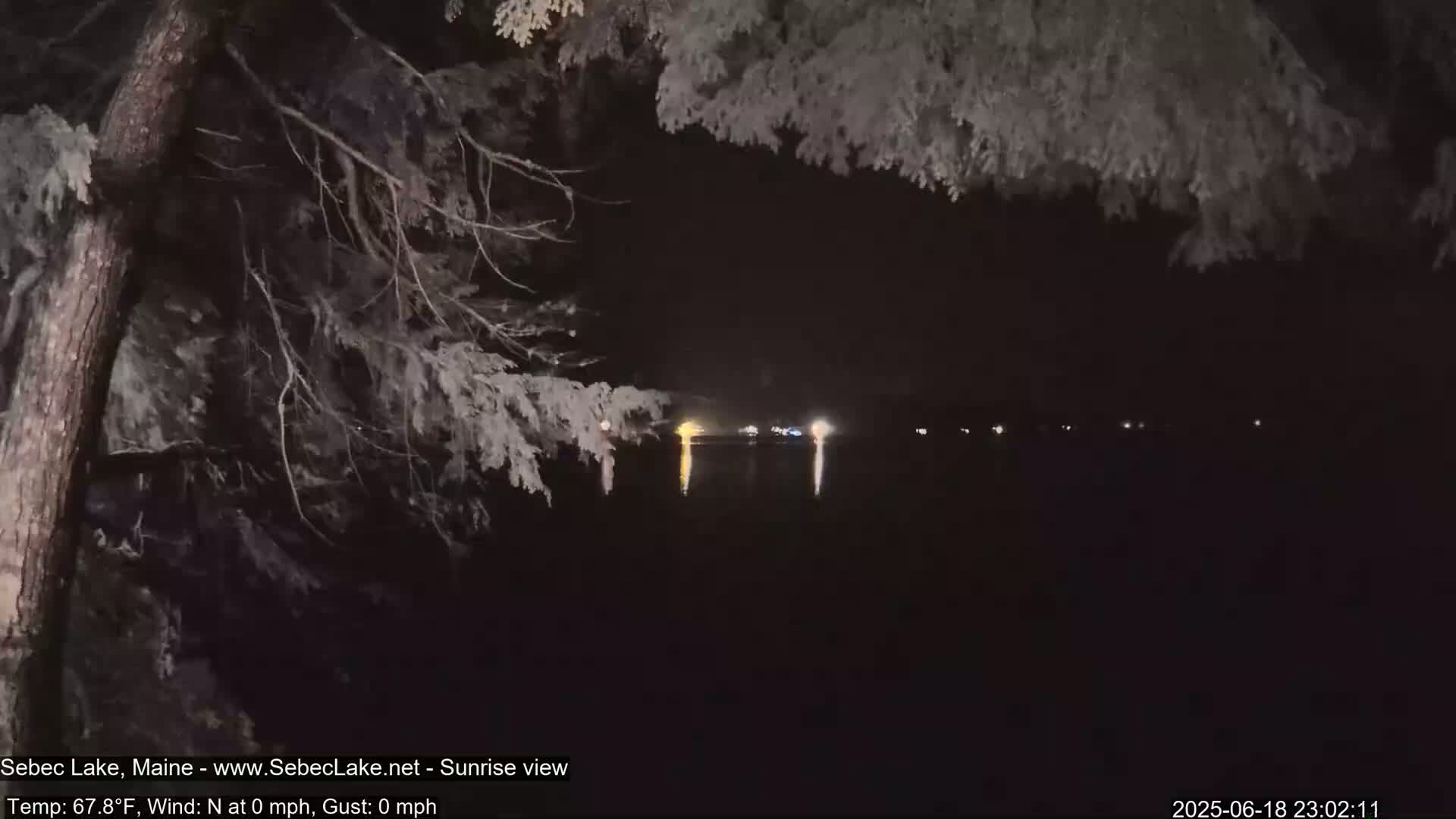 Sebec Lake Live Cam  - Dover&Foxcroft , Maine , USA