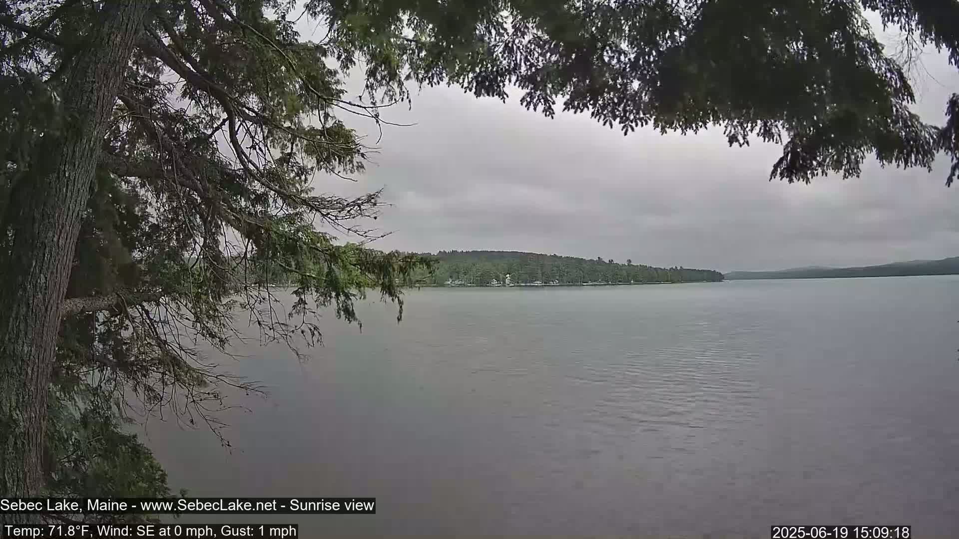 Sebec Lake Live Cam  - Dover&Foxcroft , Maine , USA