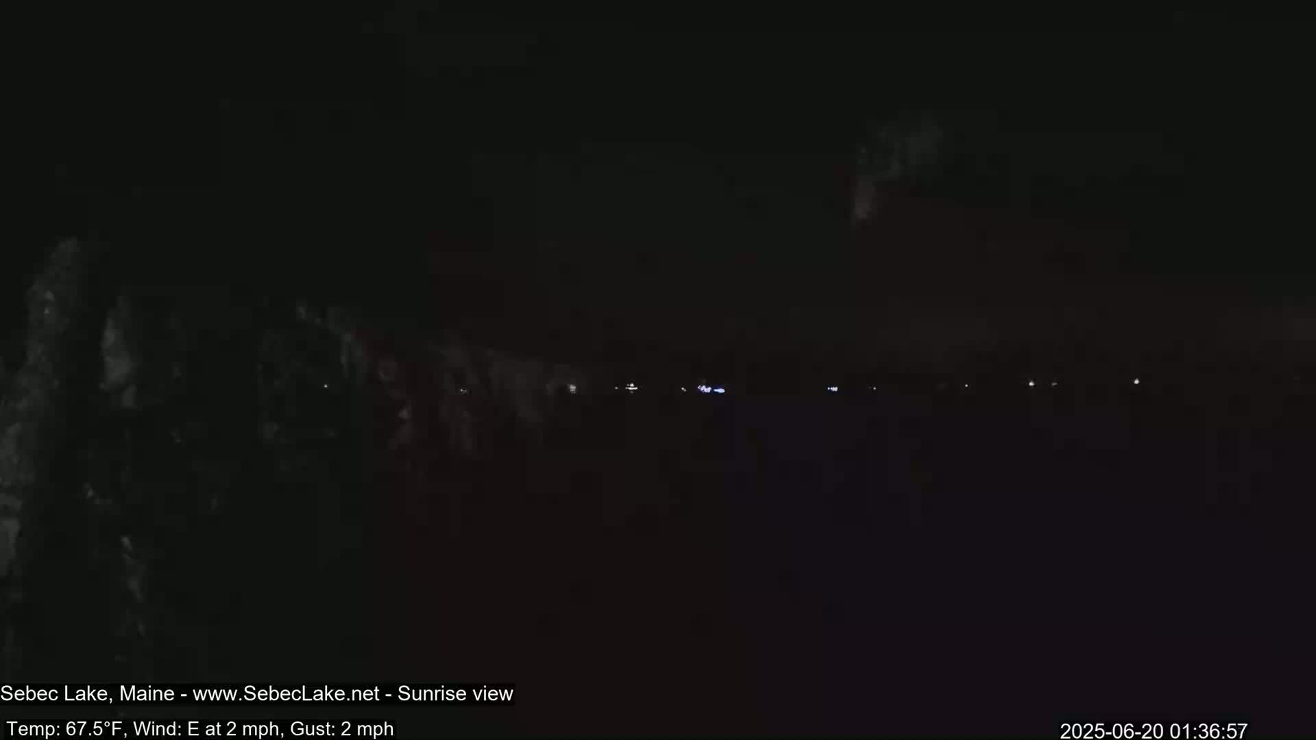 Sebec Lake Live Cam  - Dover&Foxcroft , Maine , USA