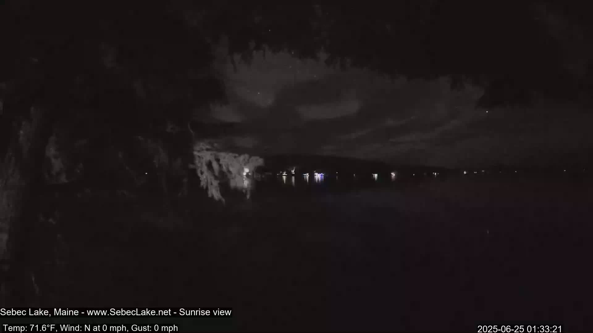 Sebec Lake Live Cam  - Dover&Foxcroft , Maine , USA