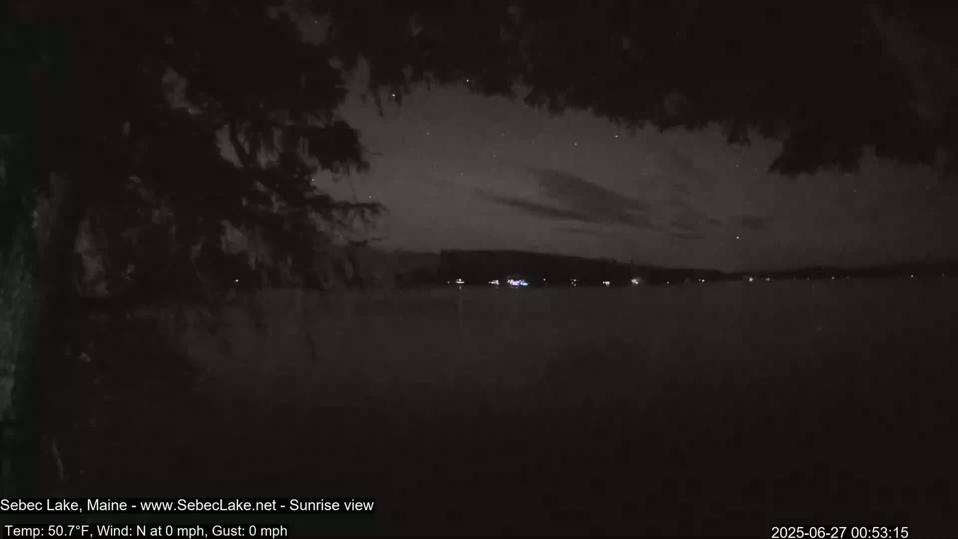Sebec Lake Live Cam  - Dover&Foxcroft , Maine , USA