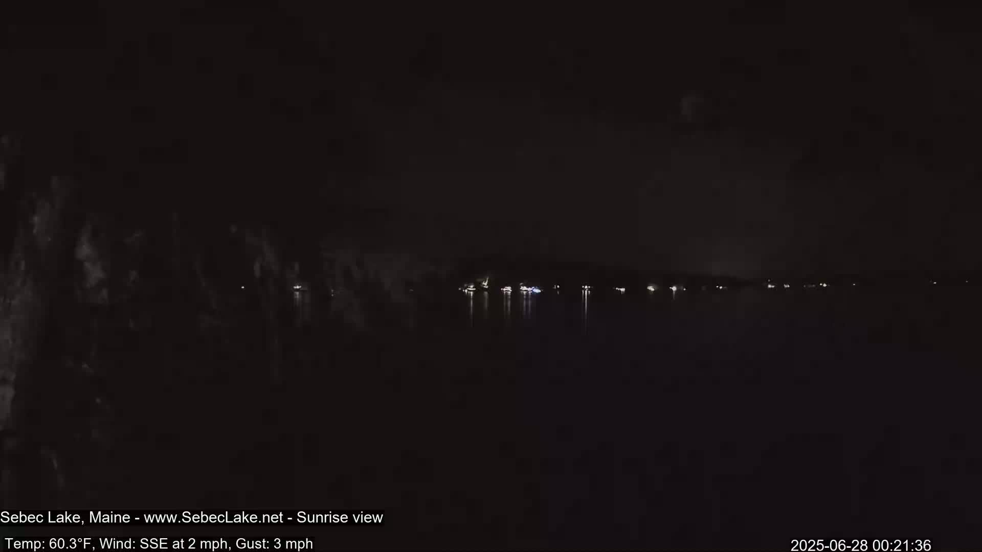 Sebec Lake Live Cam  - Dover&Foxcroft , Maine , USA