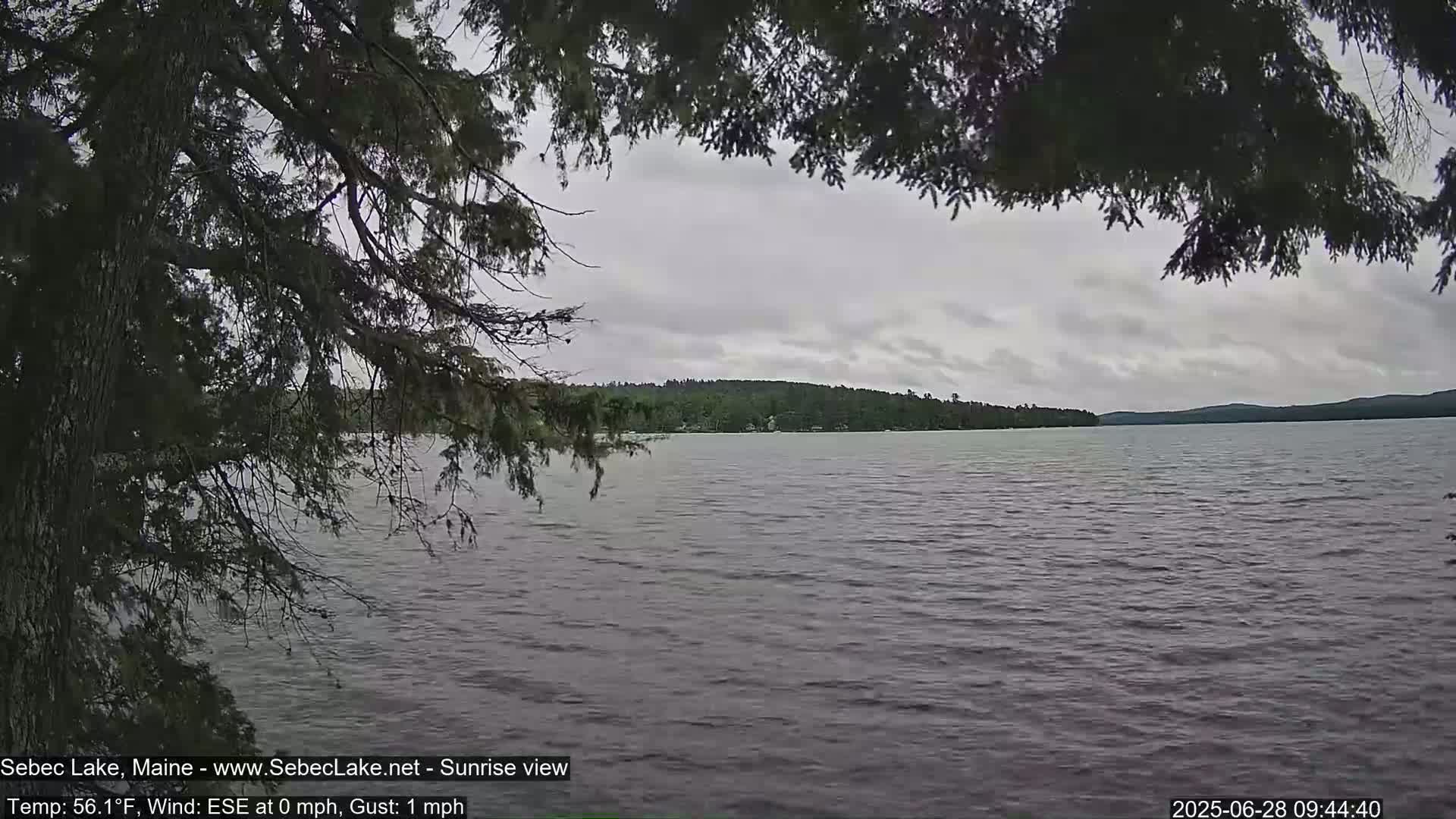 Sebec Lake Live Cam  - Dover&Foxcroft , Maine , USA