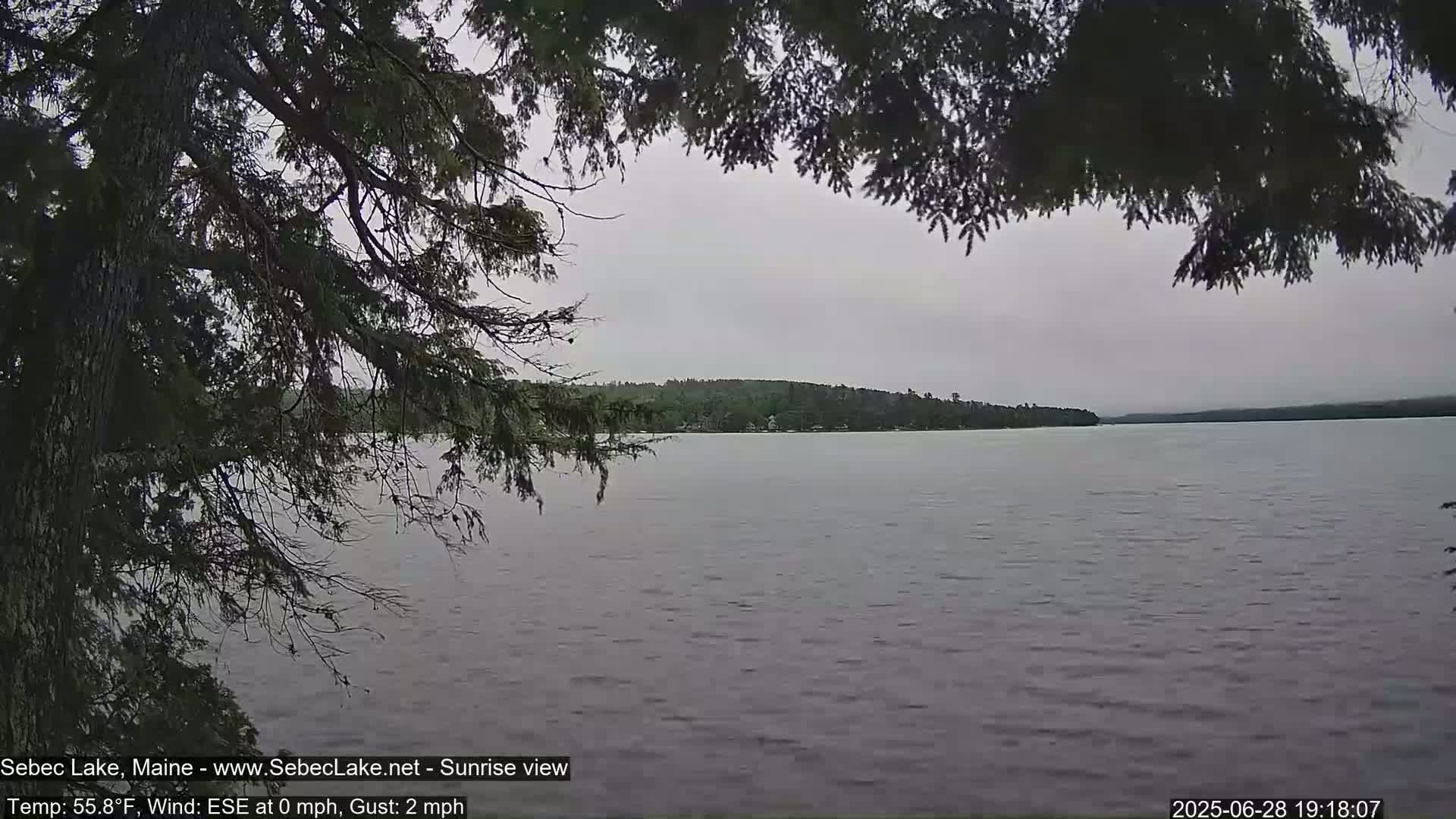 Sebec Lake Live Cam  - Dover&Foxcroft , Maine , USA