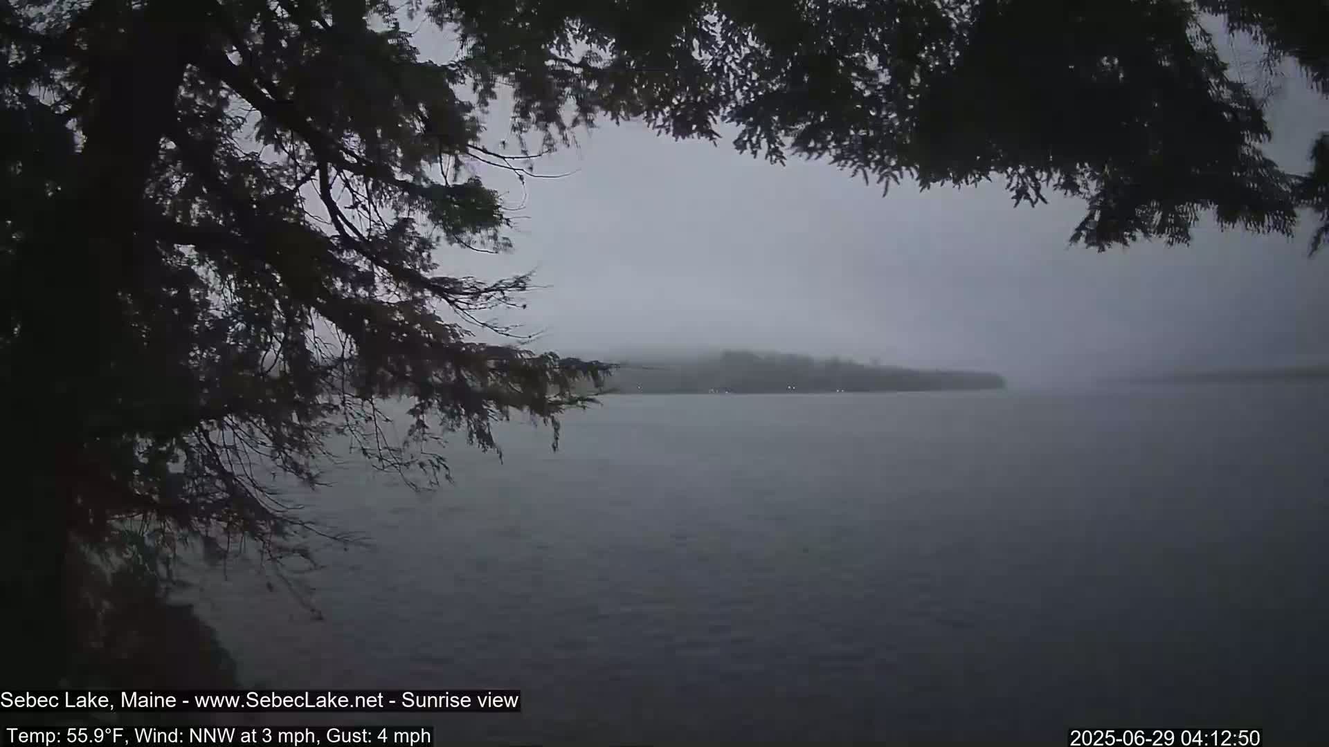 Sebec Lake Live Cam  - Dover&Foxcroft , Maine , USA