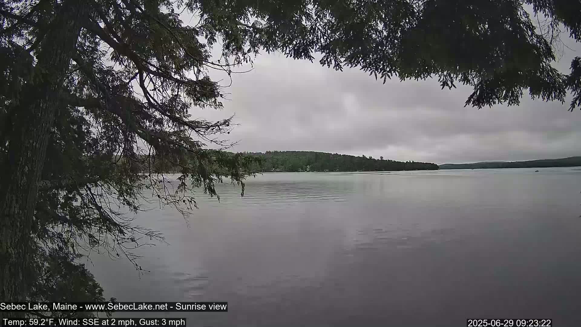 Sebec Lake Live Cam  - Dover&Foxcroft , Maine , USA
