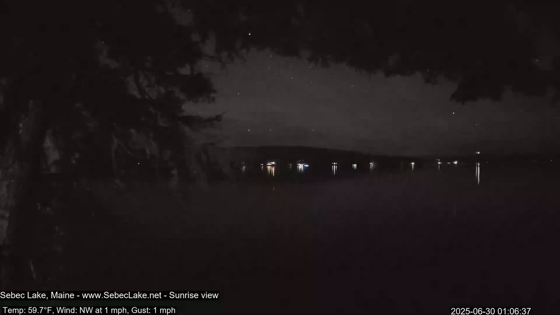 Sebec Lake Live Cam  - Dover&Foxcroft , Maine , USA