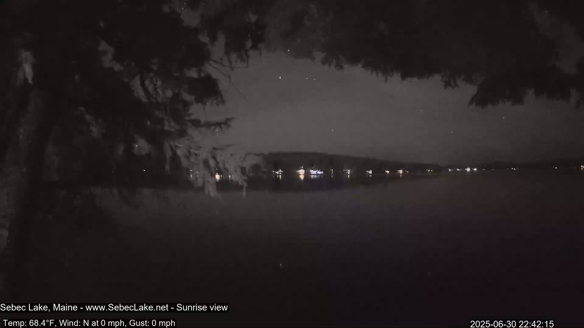 Sebec Lake Live Cam  - Dover&Foxcroft , Maine , USA