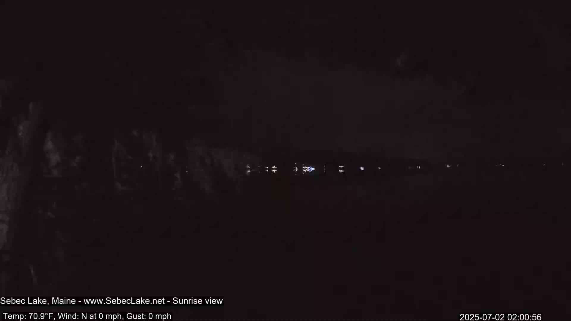 Sebec Lake Live Cam  - Dover&Foxcroft , Maine , USA