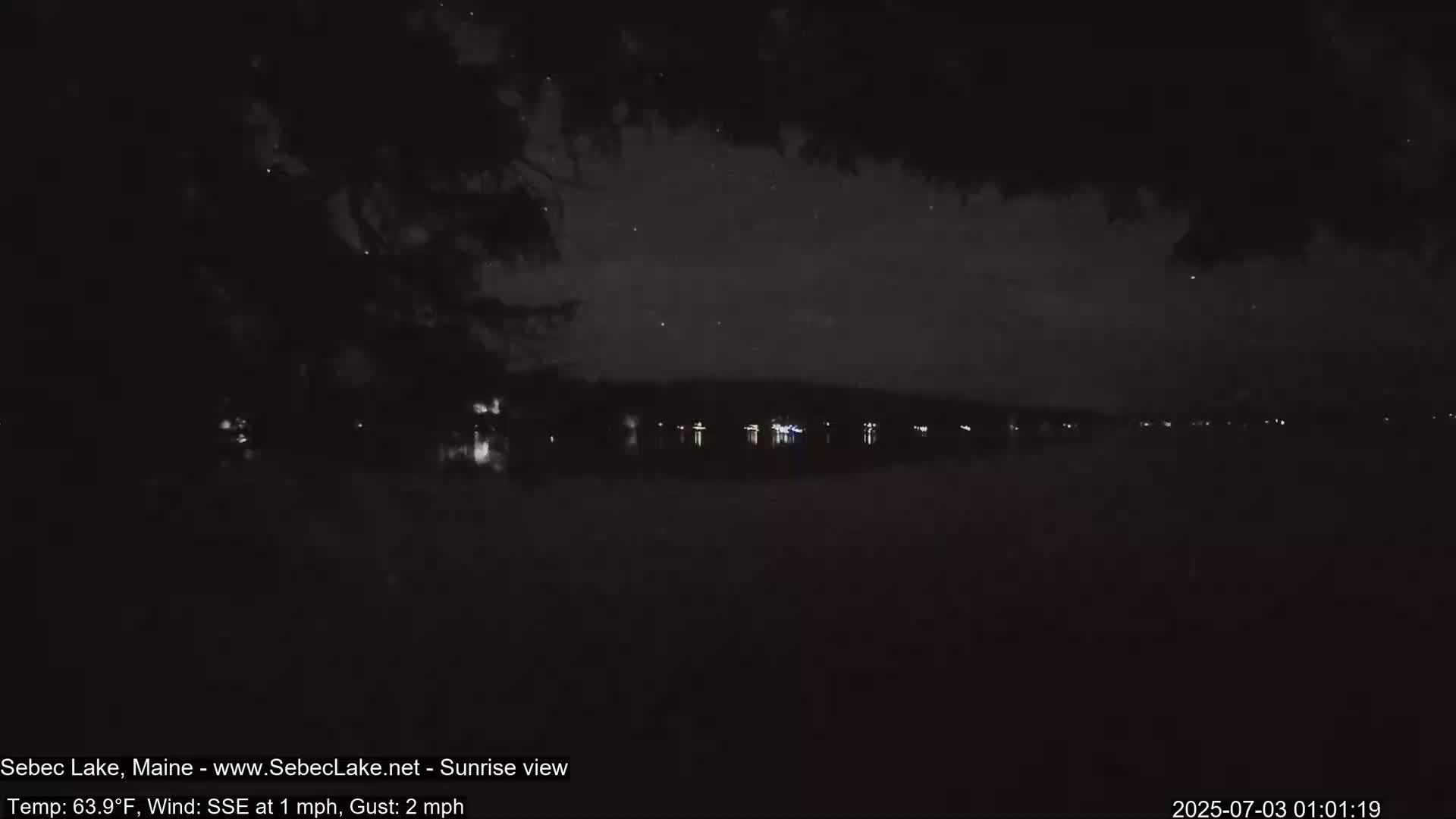 Sebec Lake Live Cam  - Dover&Foxcroft , Maine , USA
