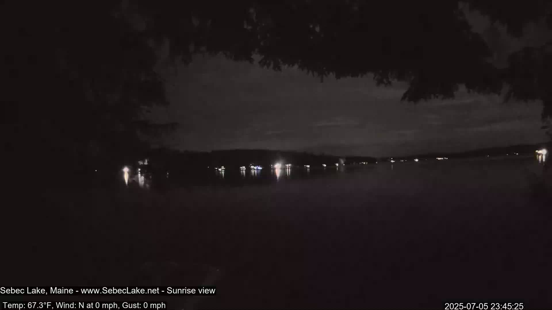 Sebec Lake Live Cam  - Dover&Foxcroft , Maine , USA